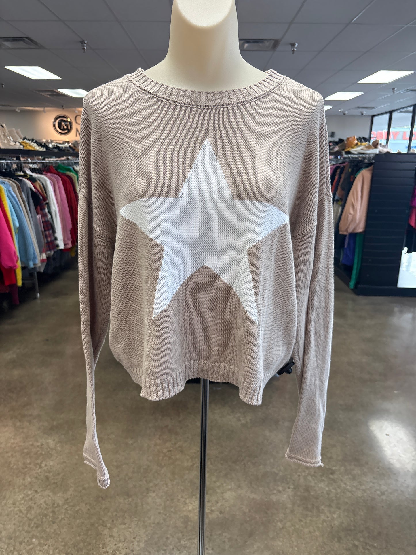 Sweater By Z Supply In Tan, Size:S