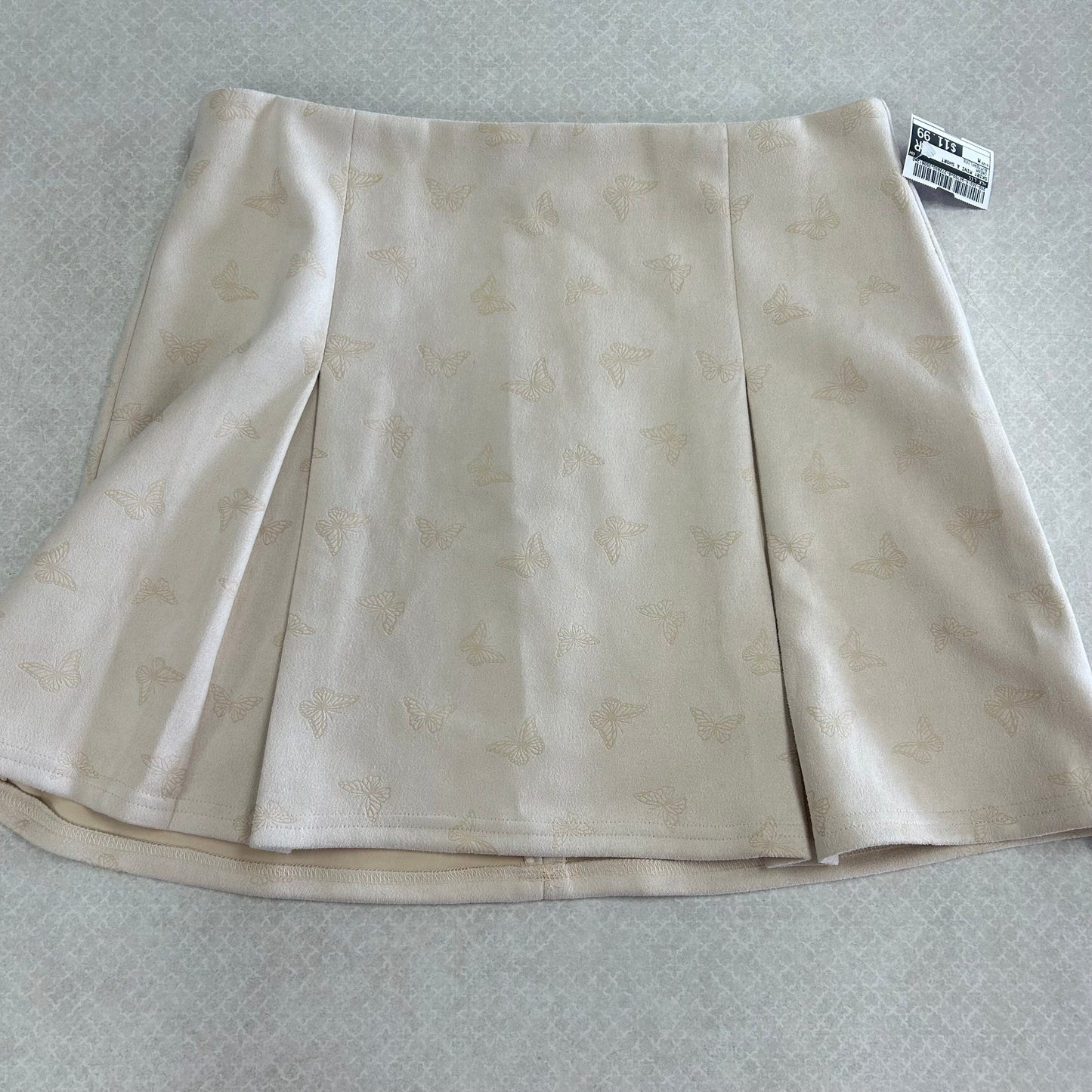 SKIRT MINI & SHORT by LE LIS In CREAM, Size: M
