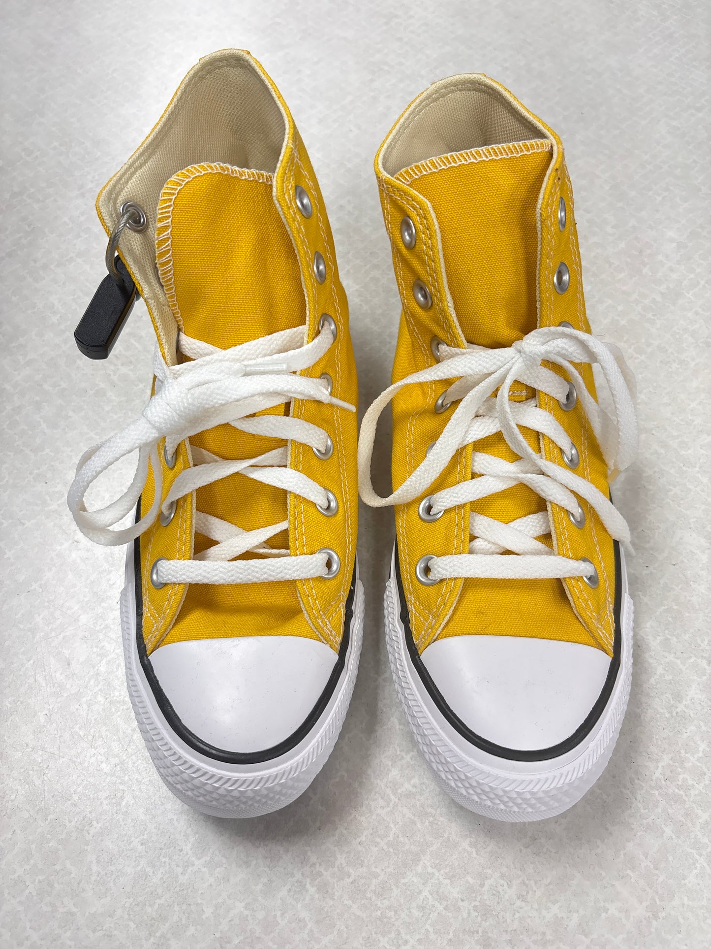 Shoes Sneakers By Converse In Yellow, Size:8