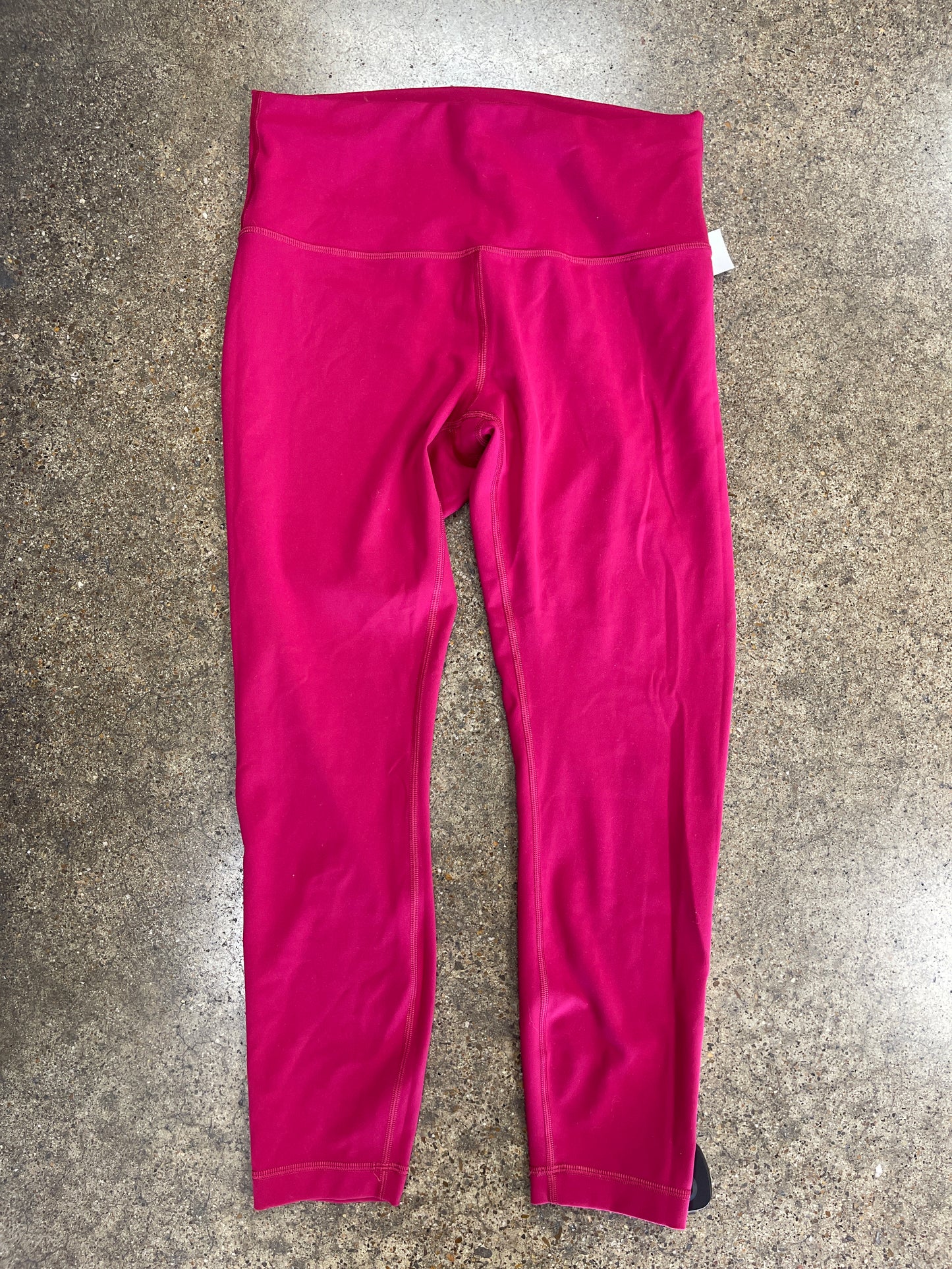 Athletic Leggings By Lululemon In Red, Size:10