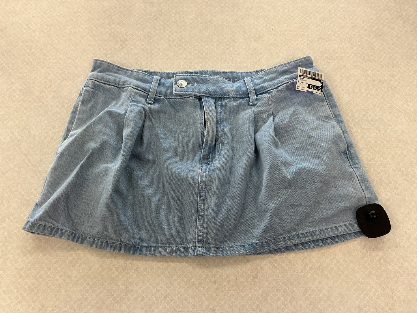 Skort By American Eagle In Blue Denim, Size:4