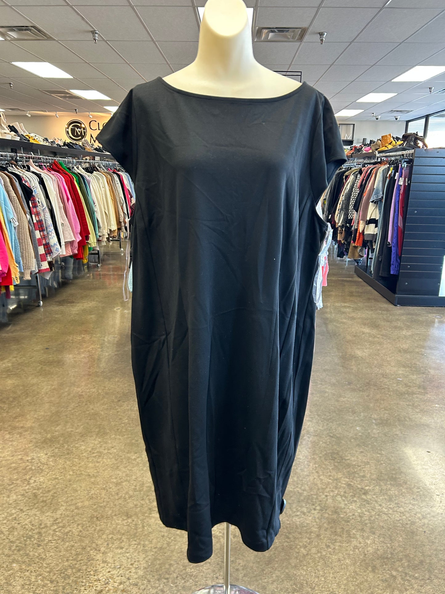 Dress Casual Short By Lane Bryant In Black, Size:20