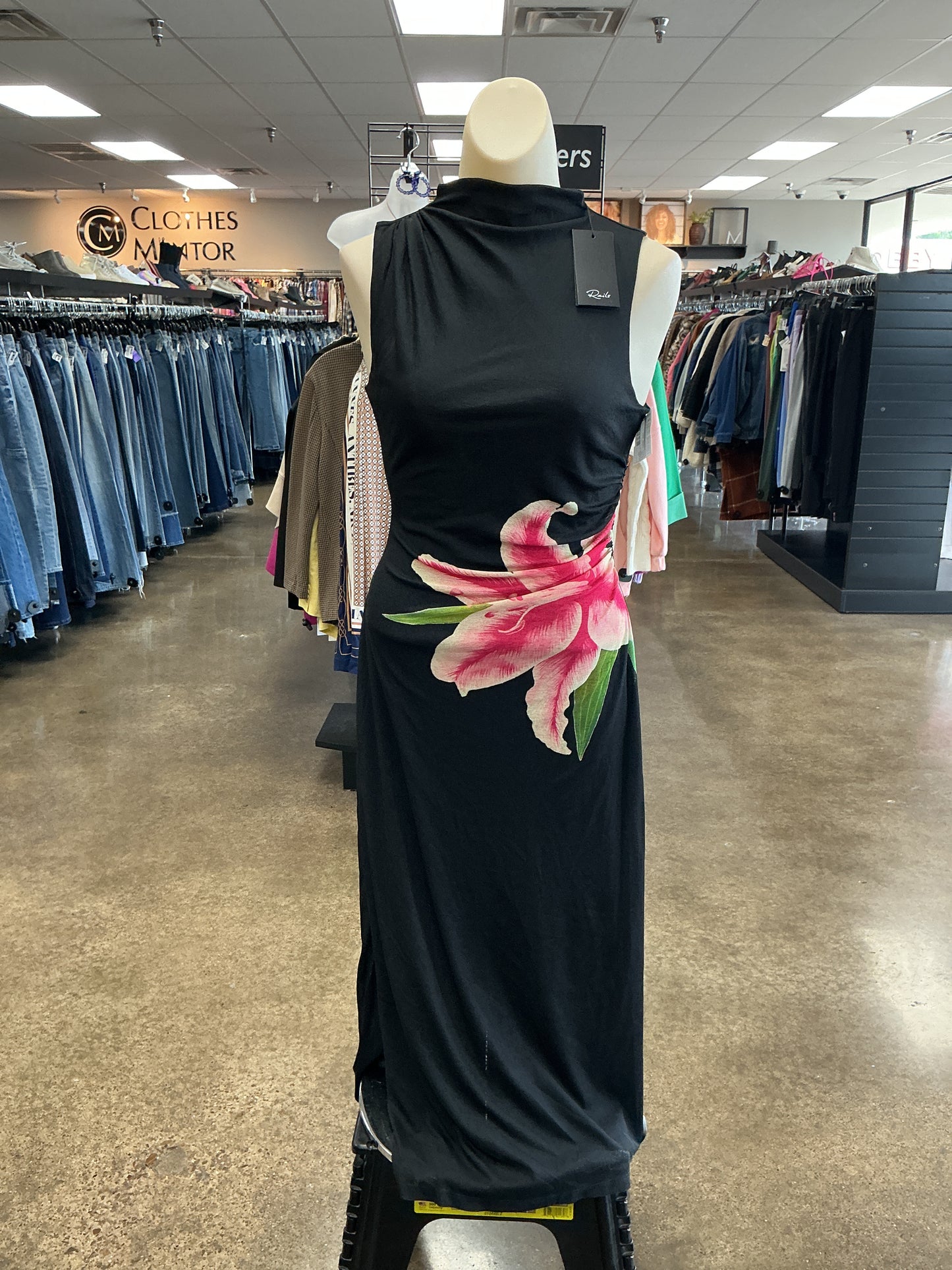 Dress Casual Maxi By Rails In Black, Size:Xs