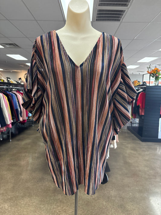 Top Ss By Clothes Mentor In Multi, Size:M