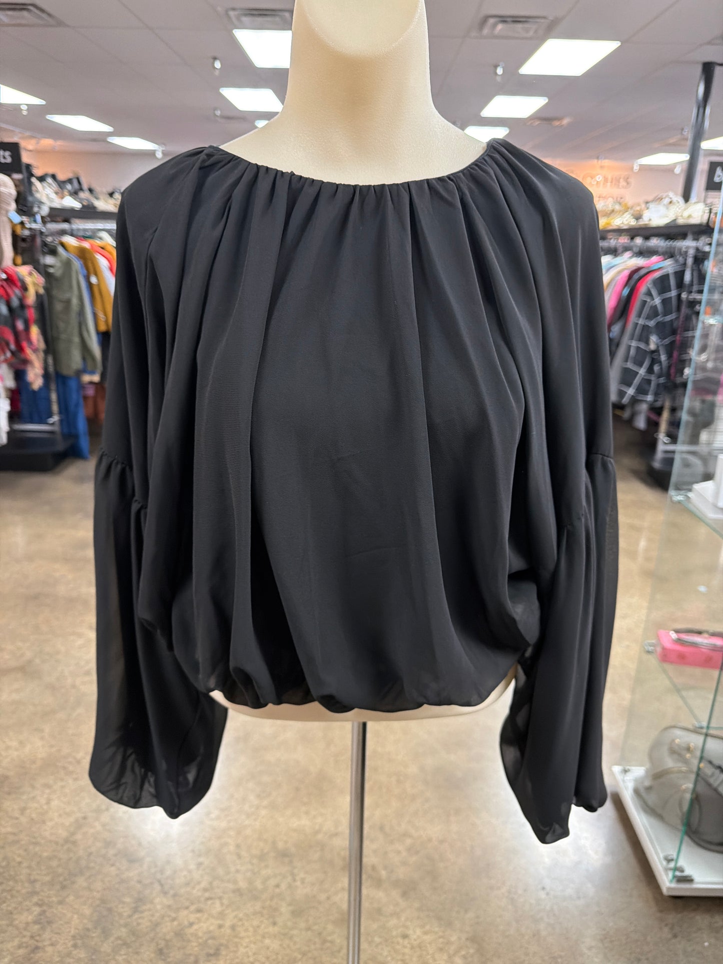 Top Ls By Gianni Bini In Black, Size:S