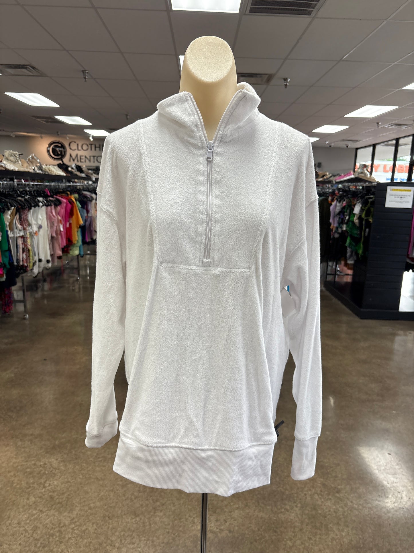 SWEATSHIRT CREWNECK by AERIE In WHITE, Size: S