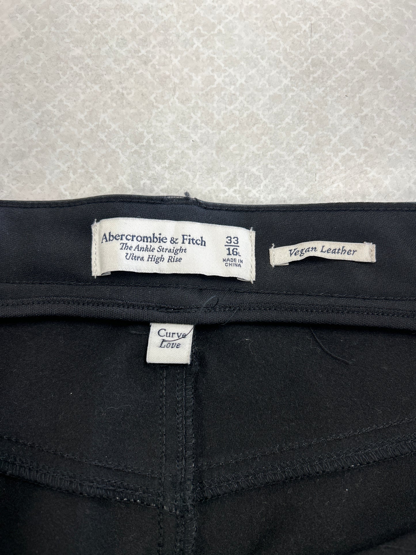 Pants Dress By Abercrombie And Fitch In Black, Size:16