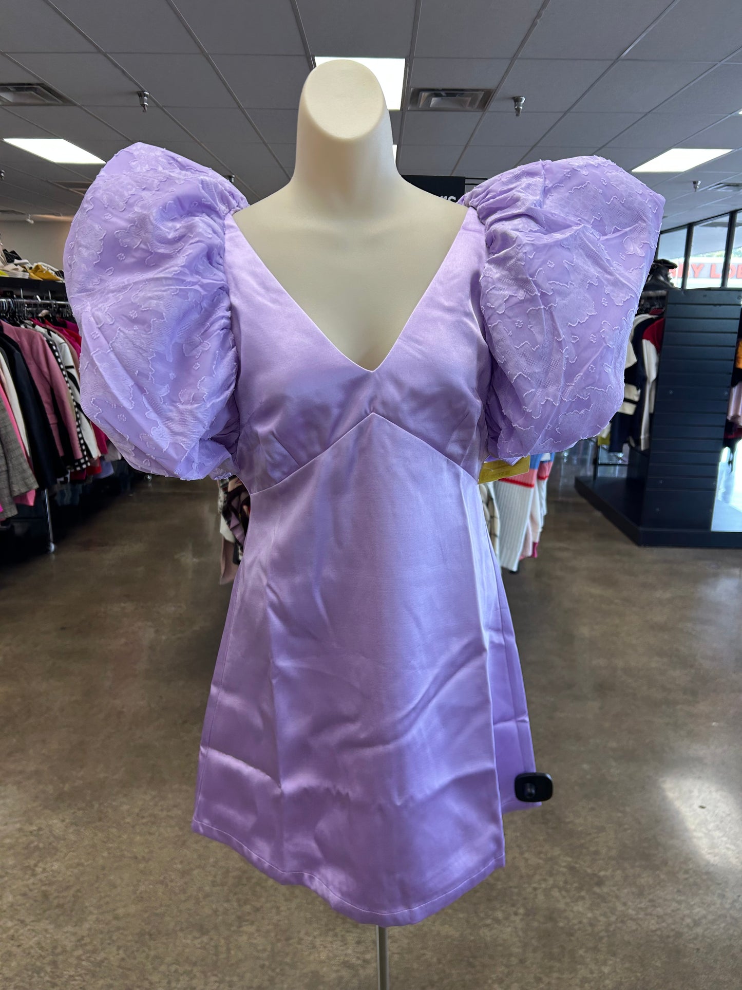 Dress Party Short By Nasty Gal In Purple, Size:6