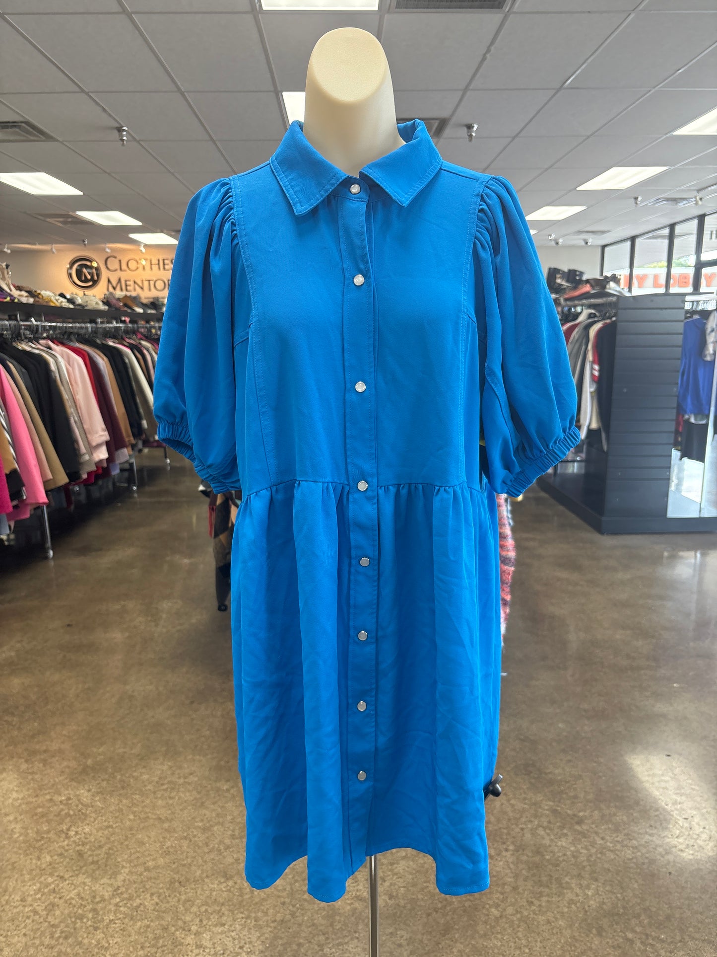 Dress Casual Short By Entro In Blue, Size:L