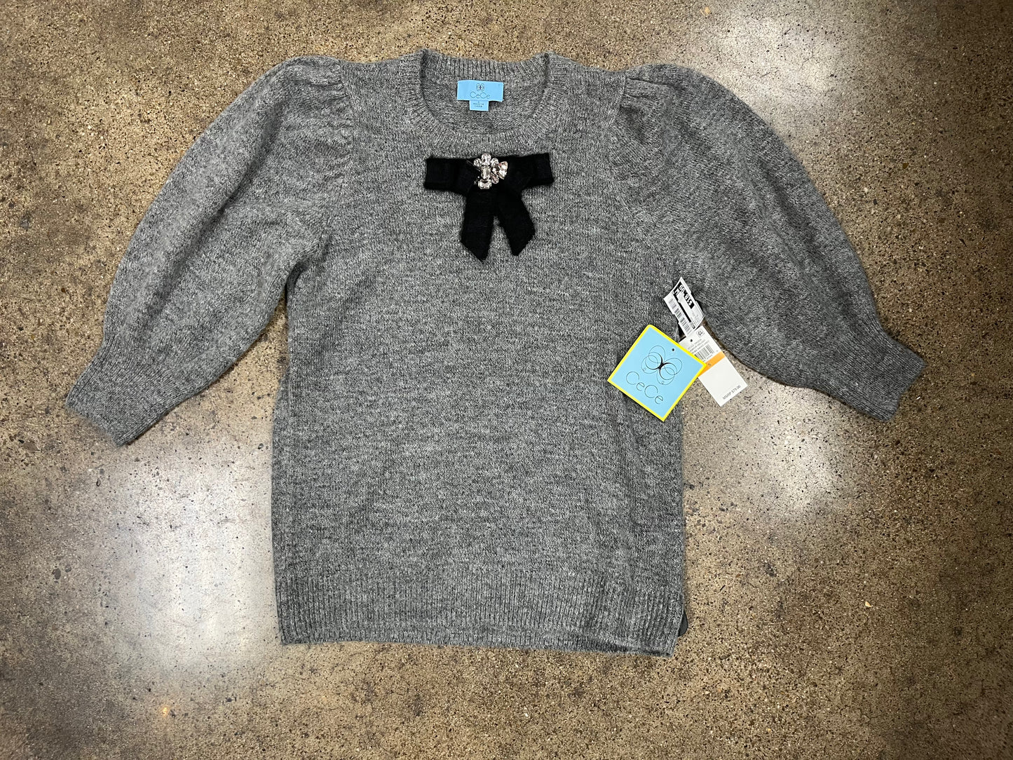 Sweater By Cece In Grey, Size:S