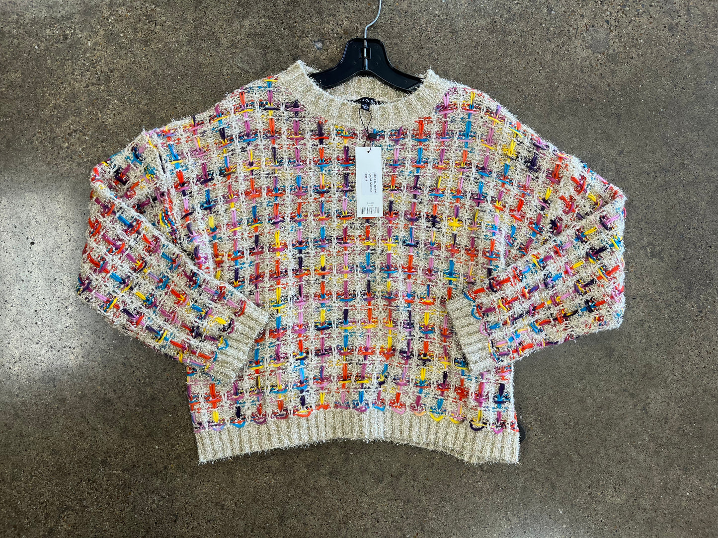 SWEATER by CLOTHES MENTOR In GOLD, Size: S