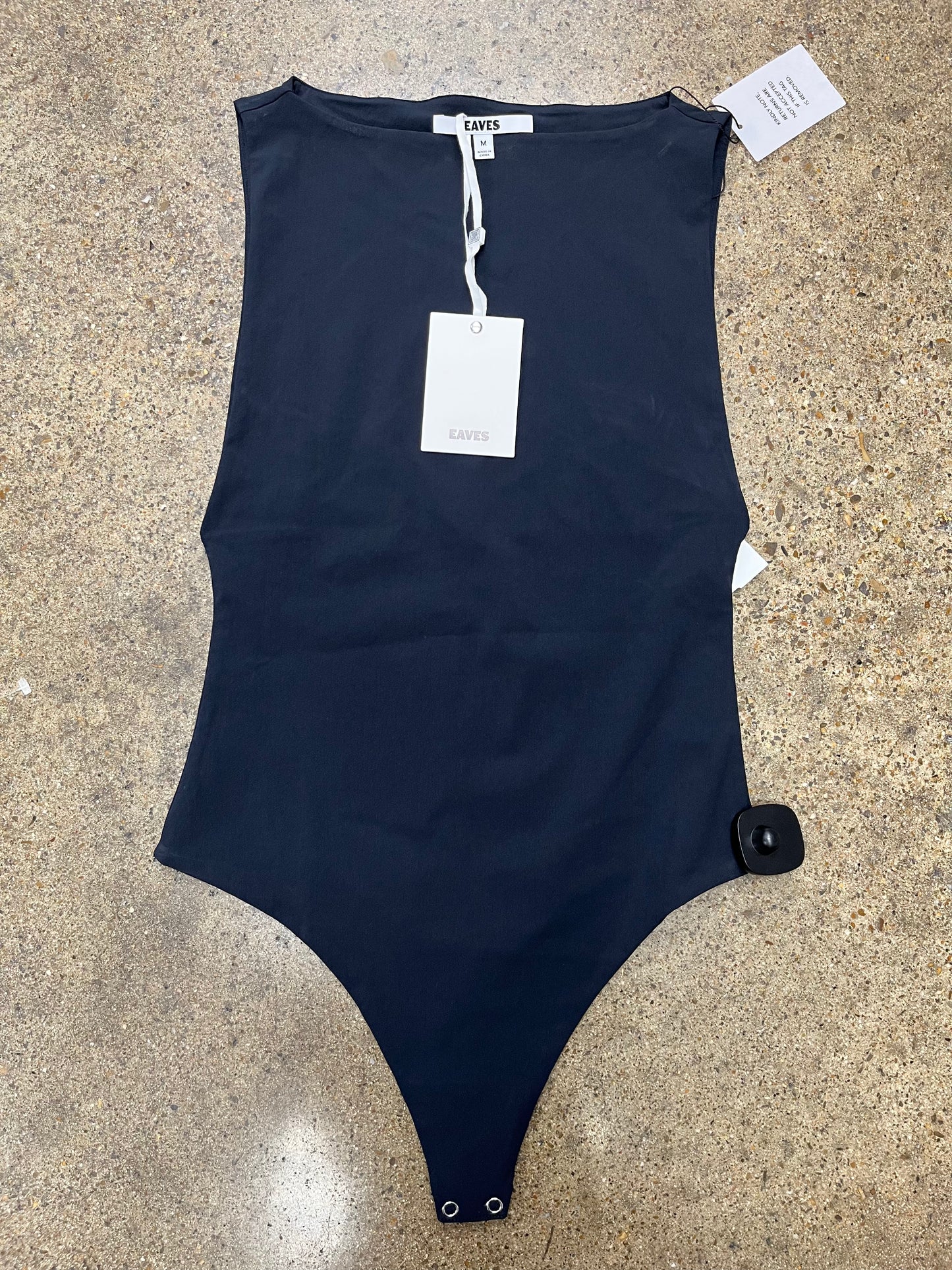 Bodysuit By Clothes Mentor In Black, Size:M