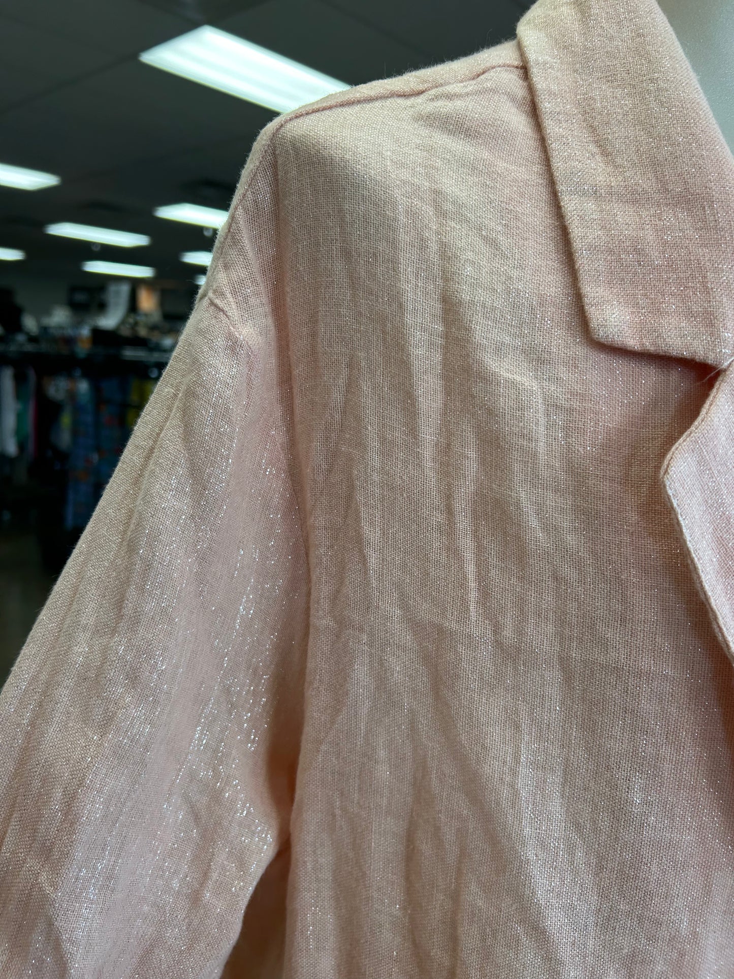 Blazer By Amadi In Peach, Size:S