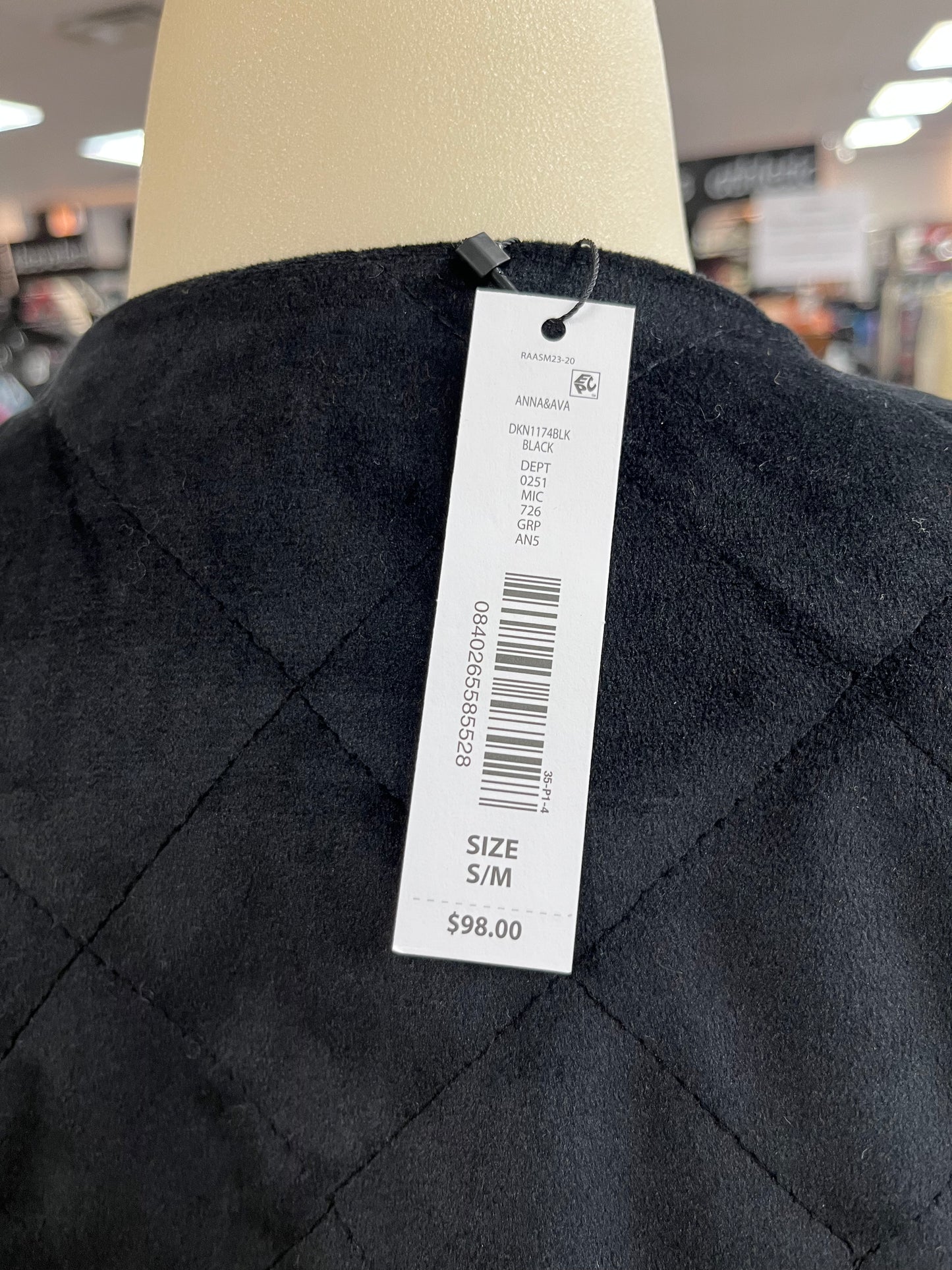 Cardigan By Anna & Ava In Black, Size:S