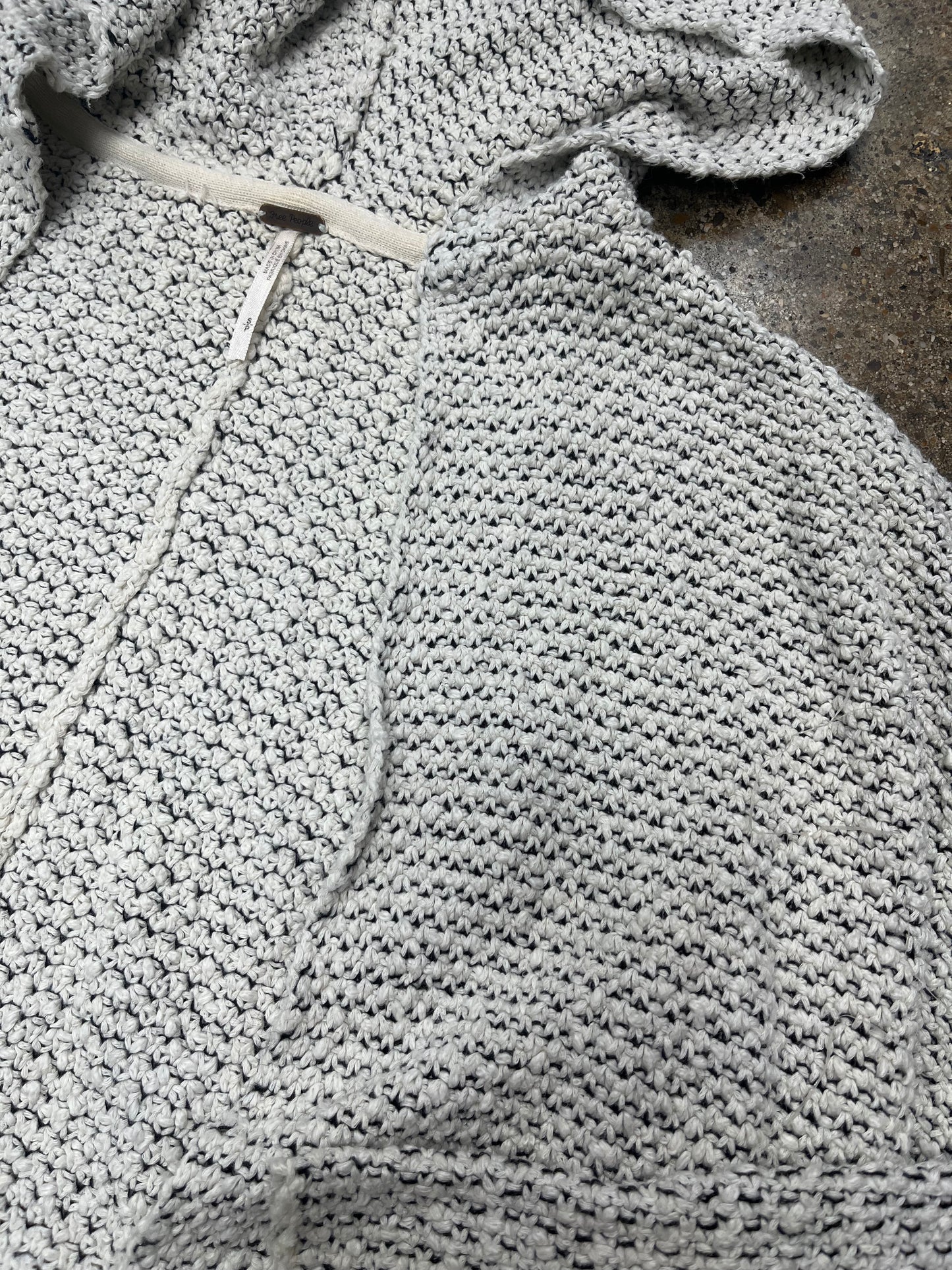 Cardigan By Free People In Black & White, Size:S