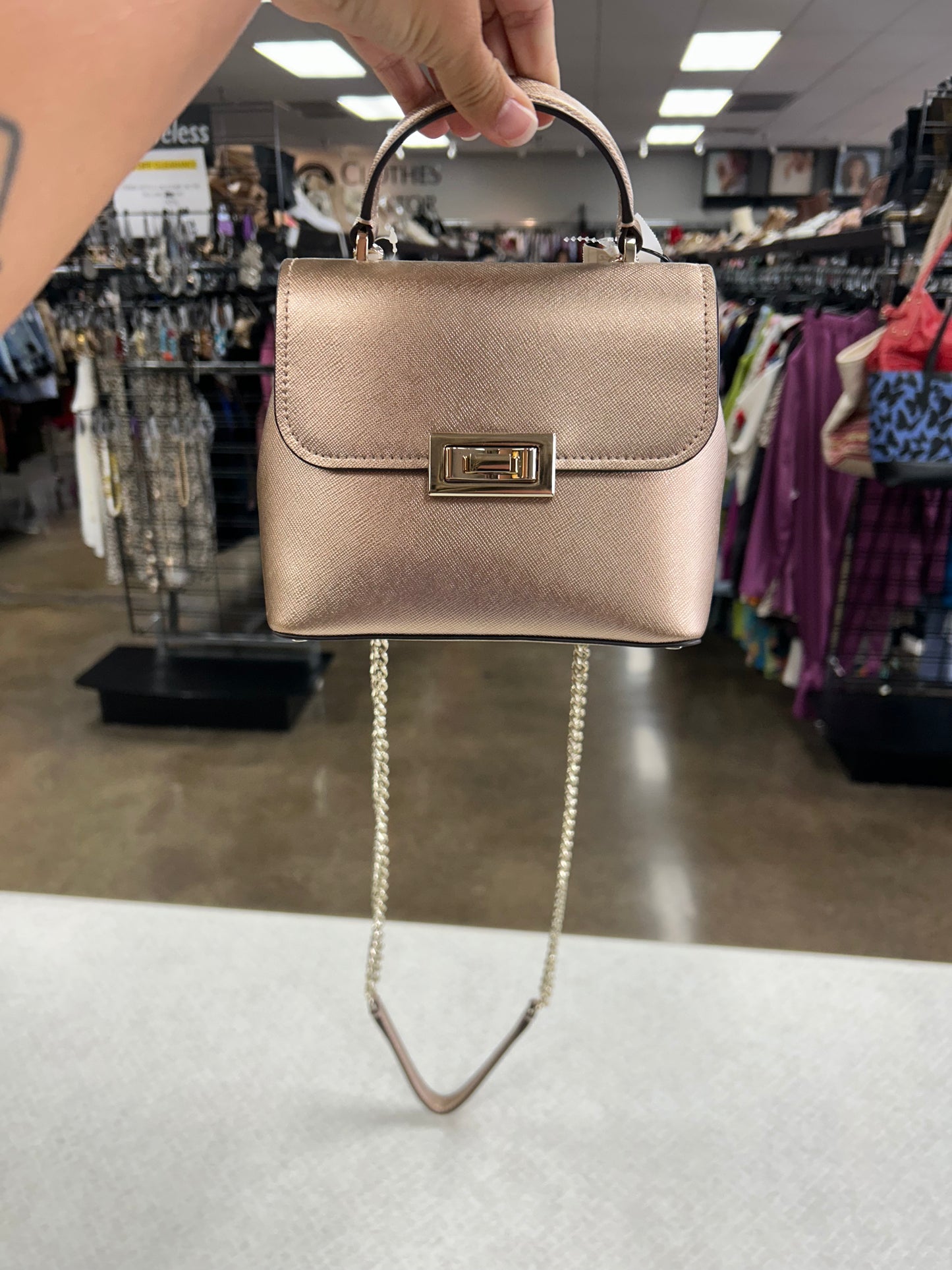 CROSSBODY DESIGNER by KATE SPADE In GOLD, Size: SMALL