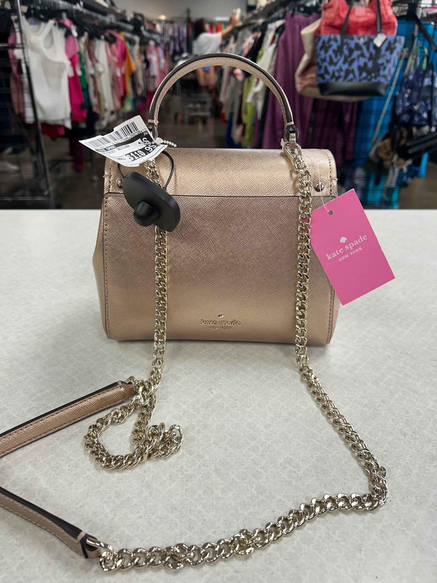 CROSSBODY DESIGNER by KATE SPADE In GOLD, Size: SMALL