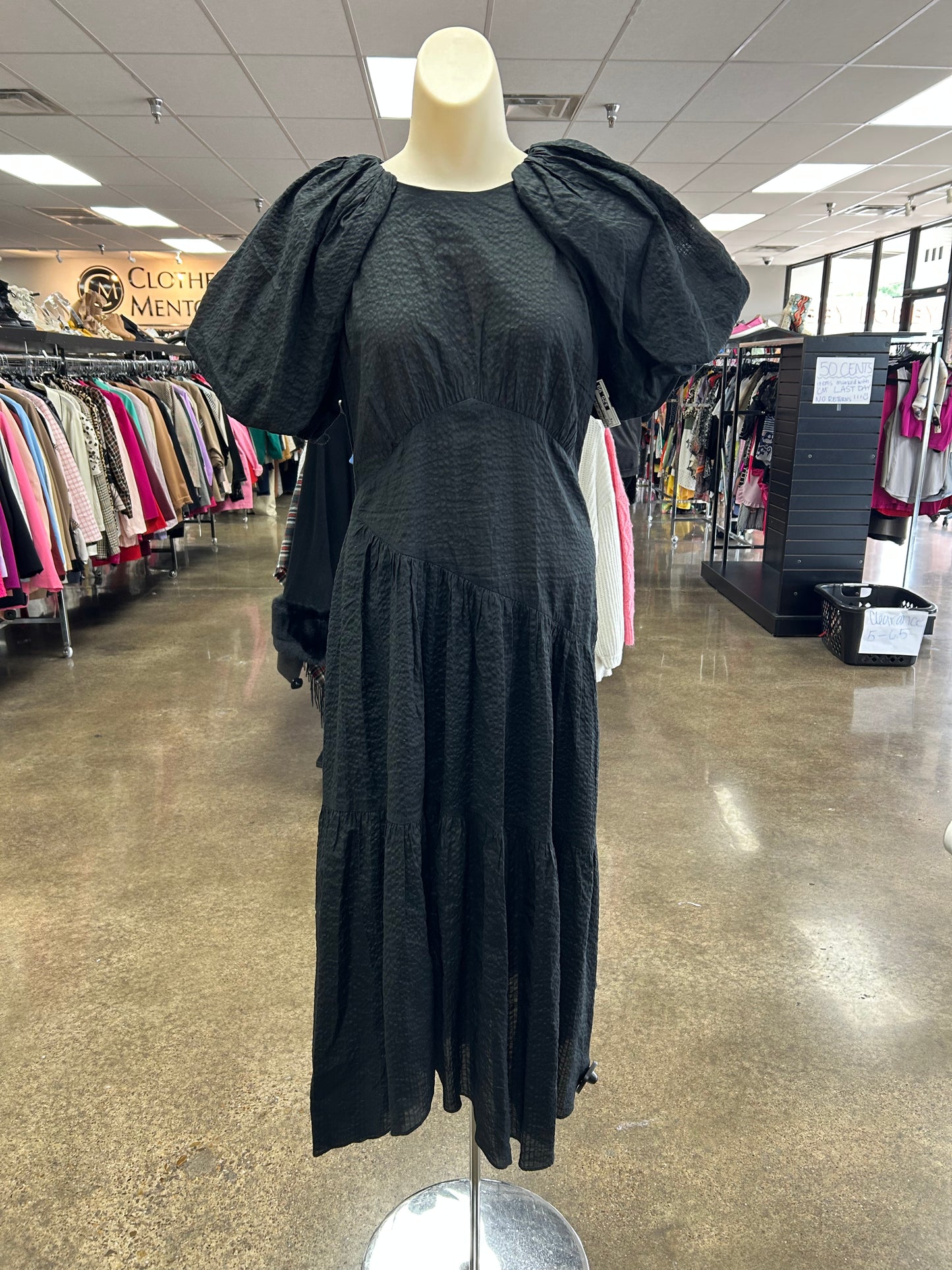 Dress Casual Maxi By Frame In Black, Size:S