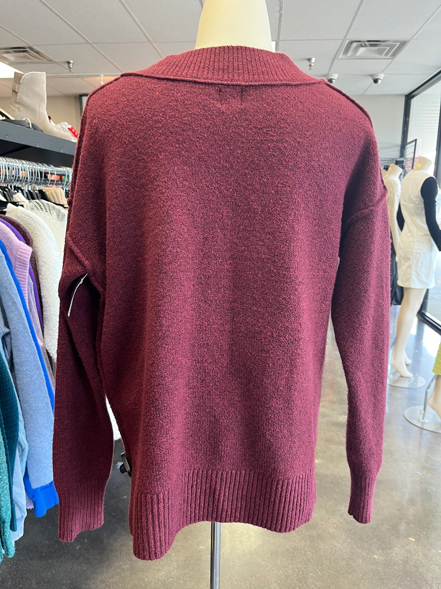 SWEATER by CLOTHES MENTOR In RED, Size: S