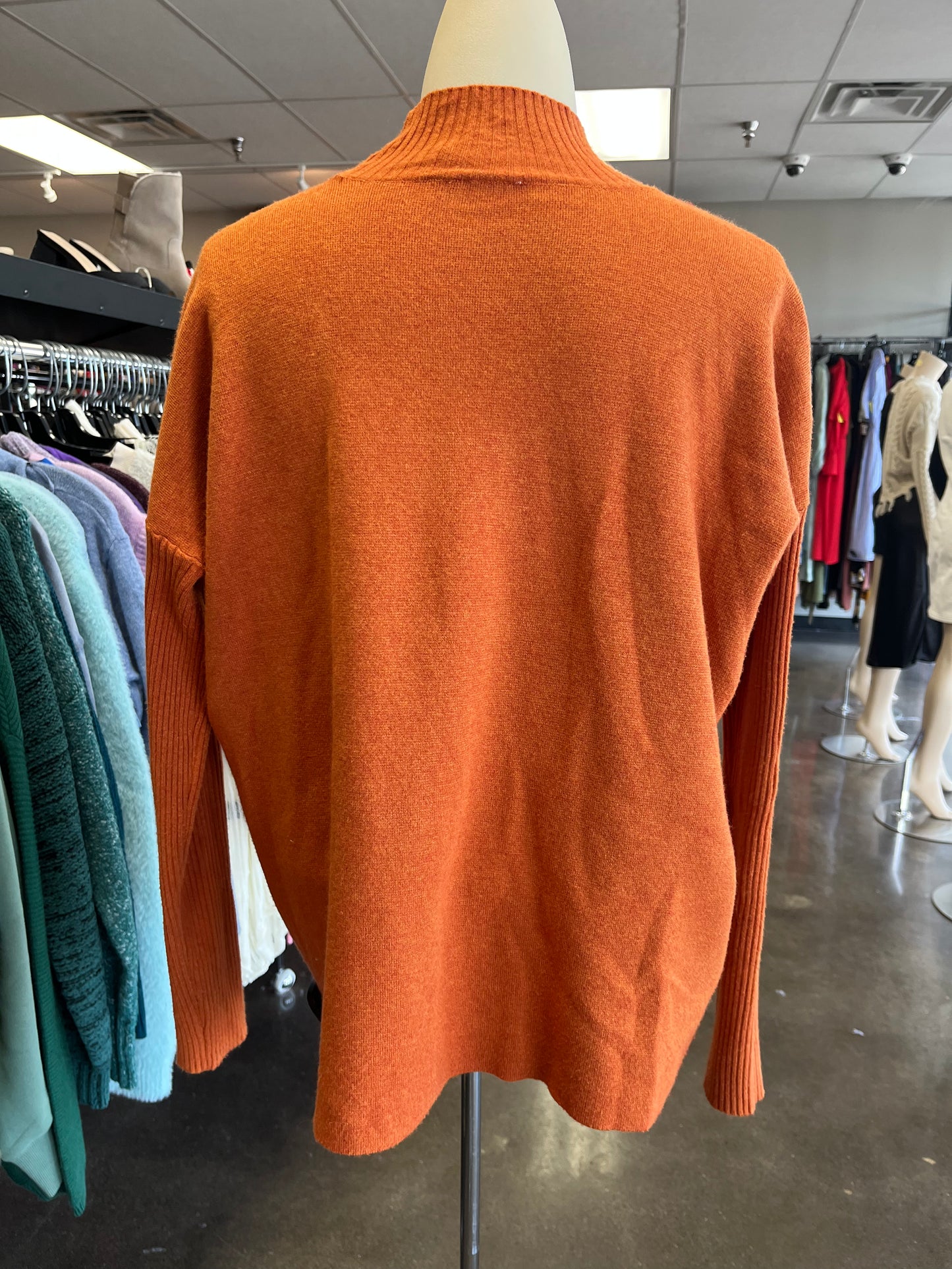 SWEATER by CYRUS KNITS In ORANGE, Size: M