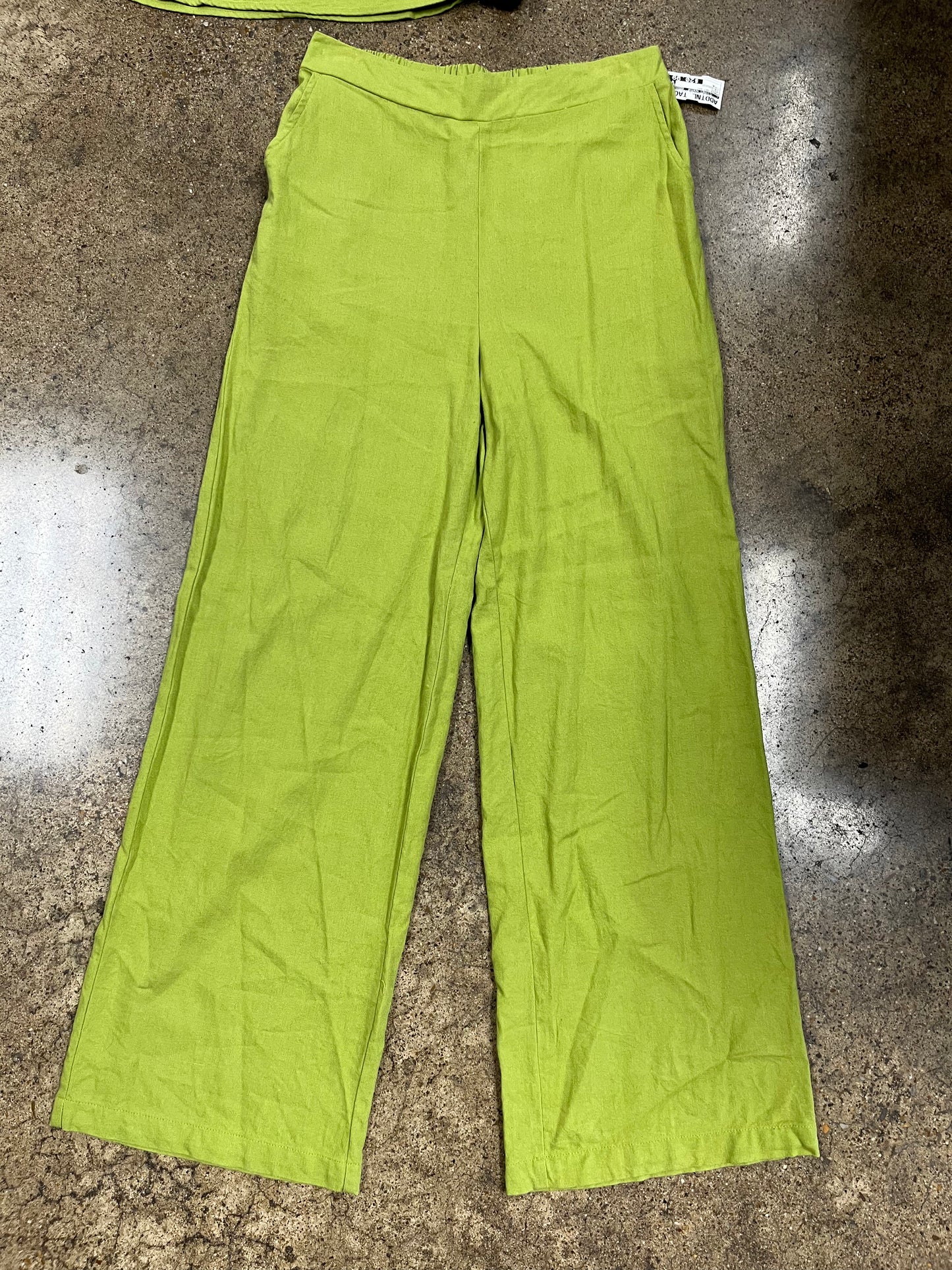 Pants Set 2Pc By Clothes Mentor In Green, Size:M