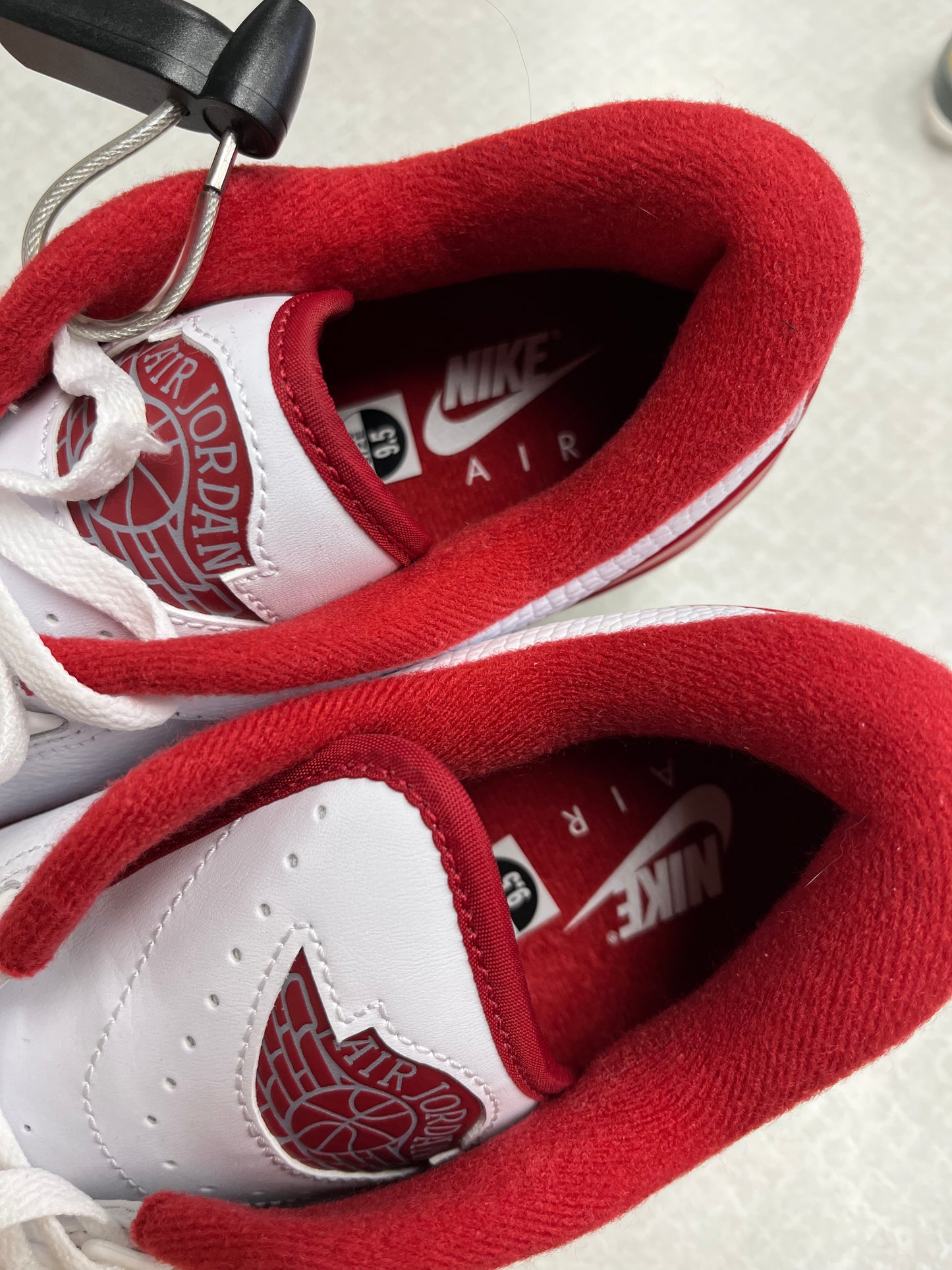 Shoes Athletic By Nike In Red & White, Size:11