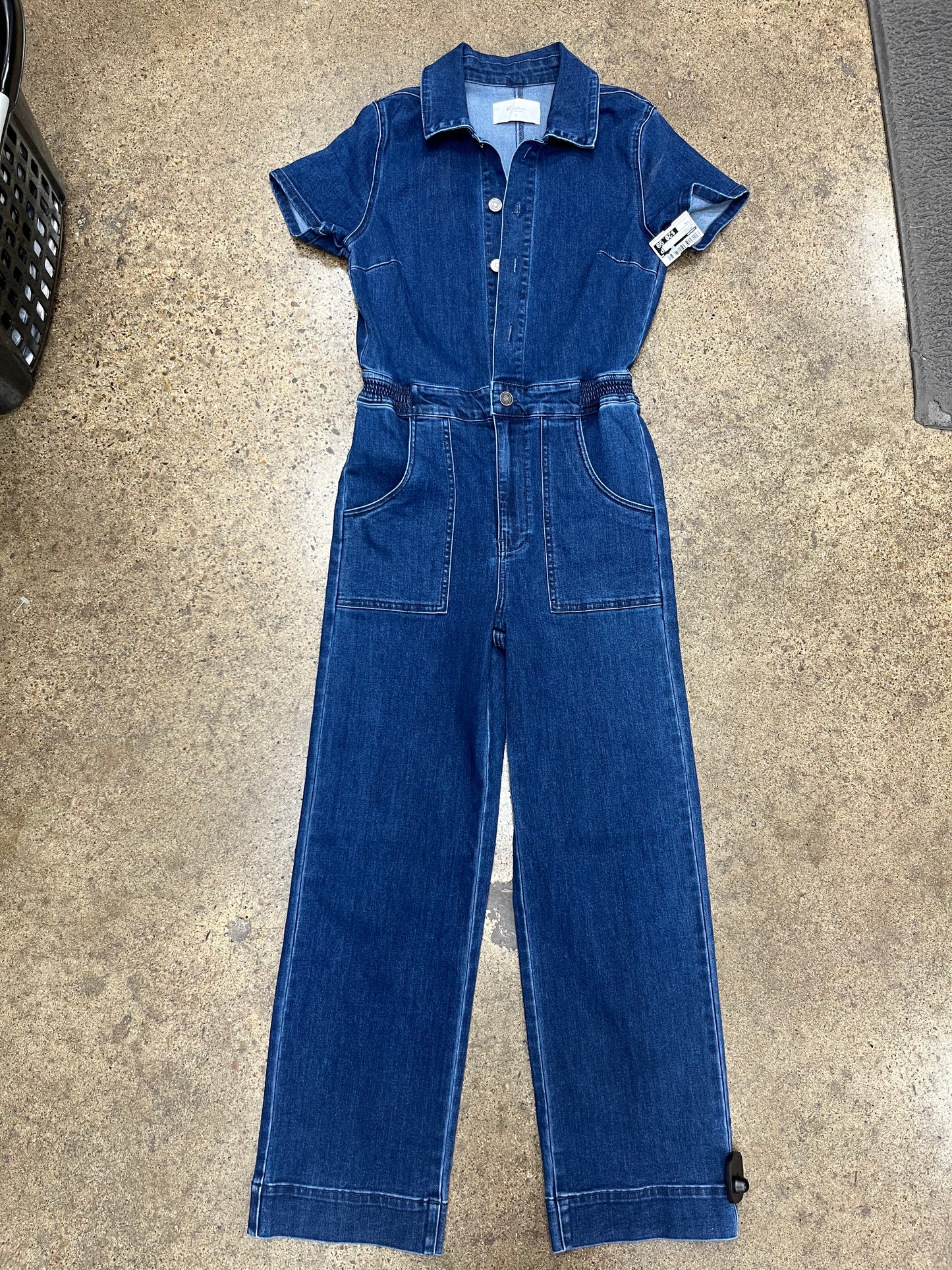 Jumpsuit By Kancan In Blue Denim, Size:M