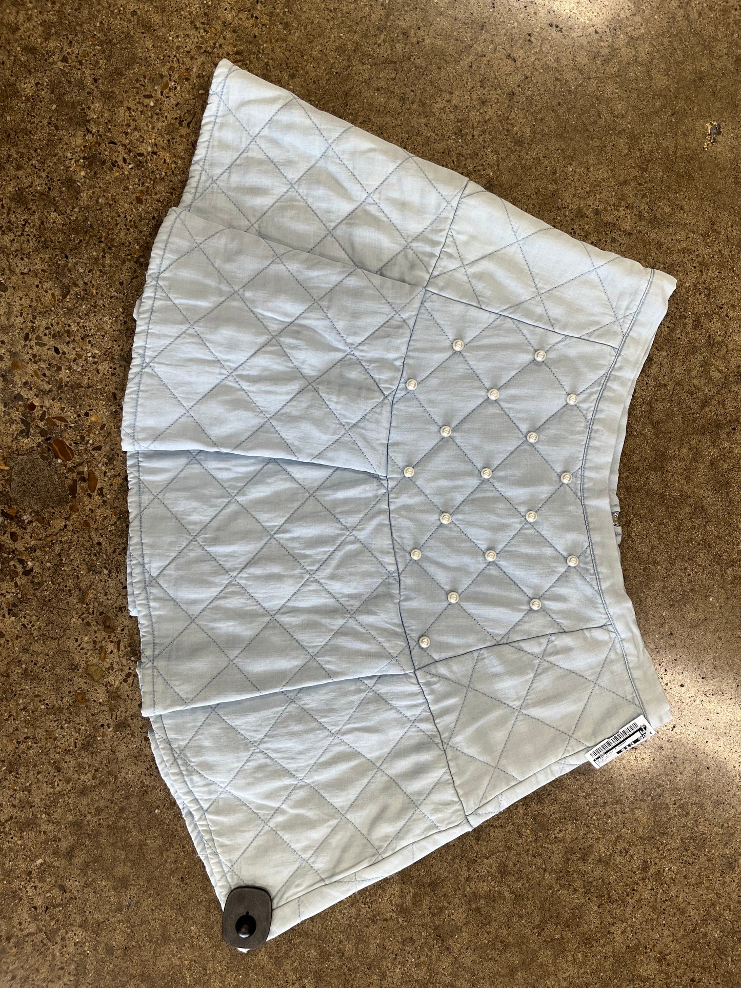 Skirt Mini & Short By Cmc In Blue Denim, Size:L