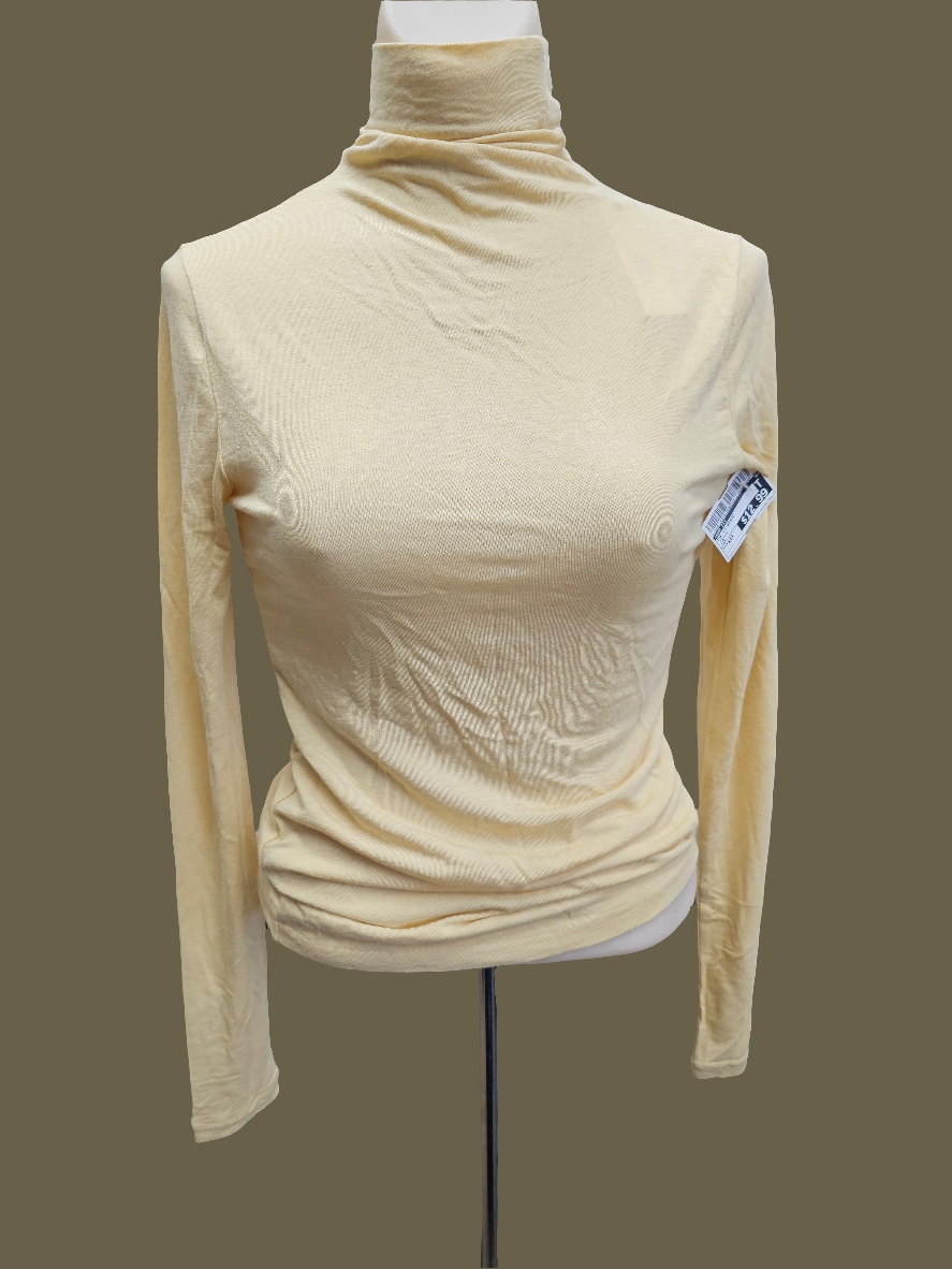 Top Ls Basic By Bar Iii In Yellow, Size:Xxs
