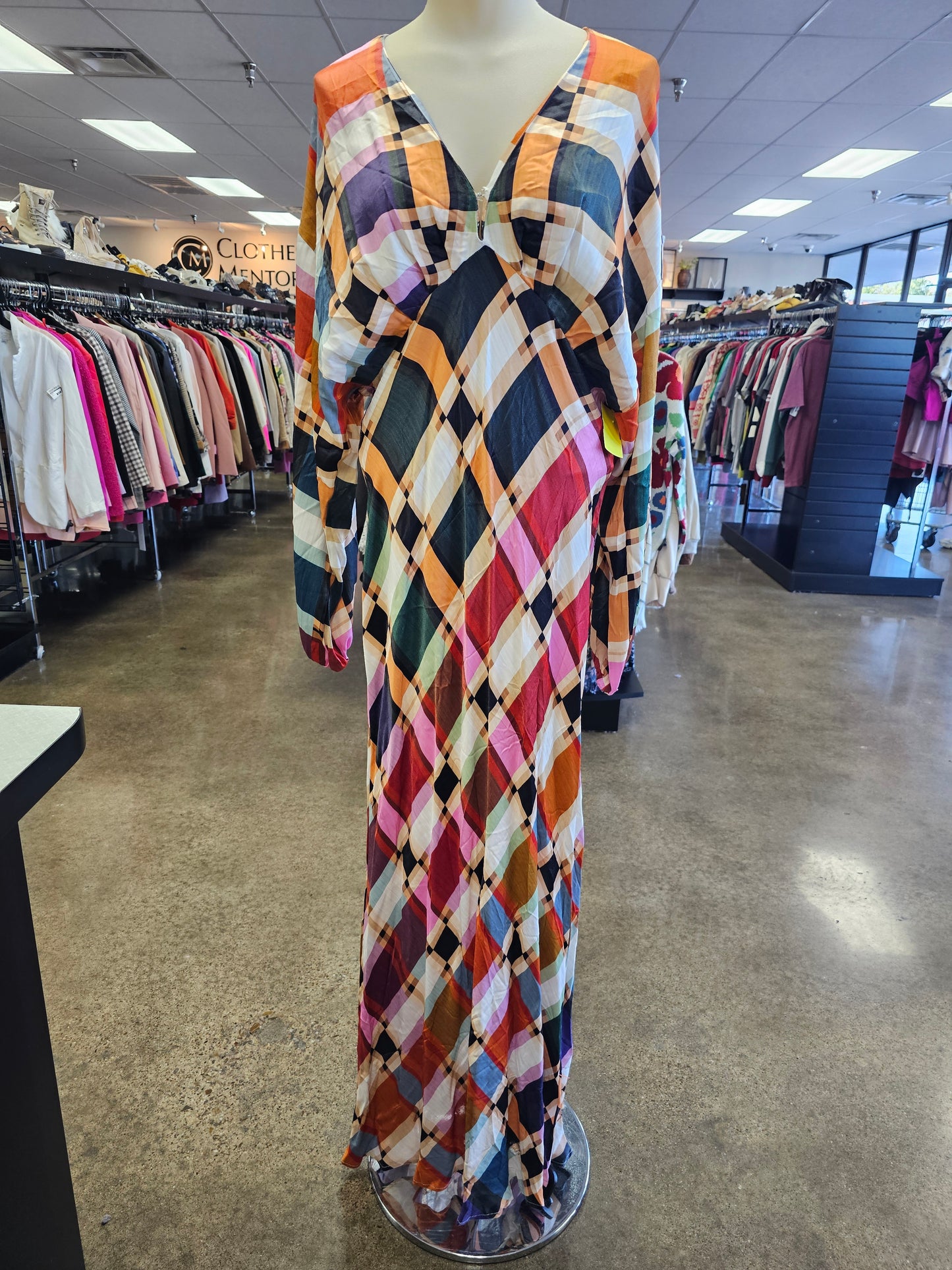 Dress Casual Maxi By Cmb In Multi, Size:10