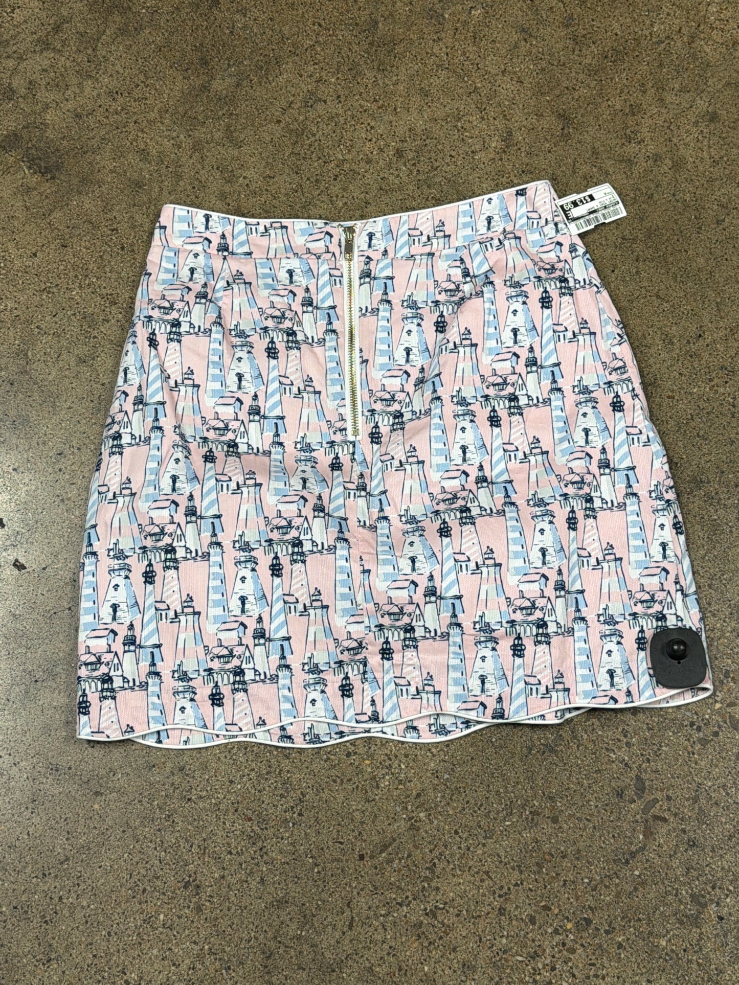 Skirt Mini & Short By Lauren James In Blue & Pink, Size:M