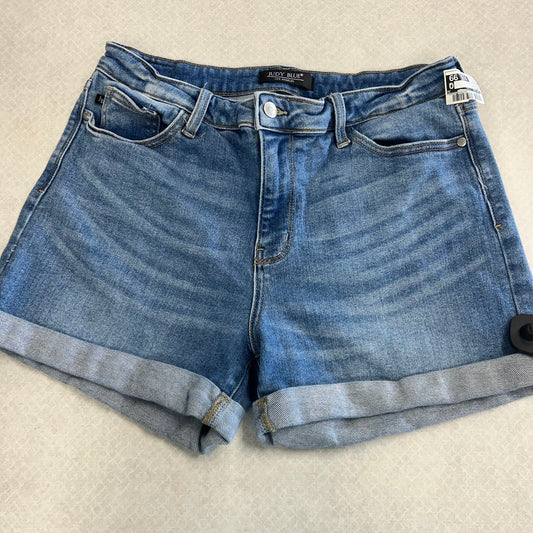Shorts By Judy Blue In Blue Denim, Size:Xl