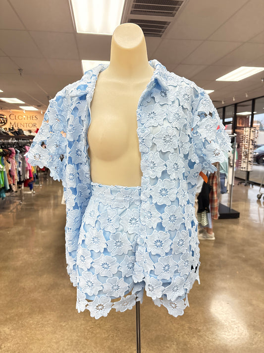 Shorts Set By Umgee In Blue, Size:L