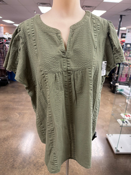 Top Ss By J. Jill In Green, Size:M