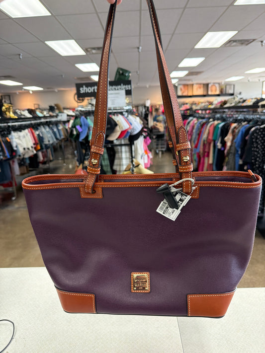Handbag Designer By Dooney And Bourke In Purple, Size:Large