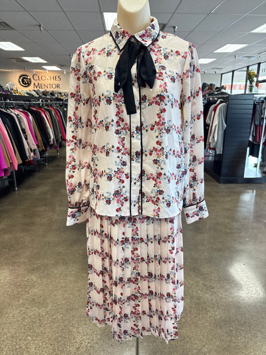 Skirt Set 2Pc By Endless Rose In Floral Print, Size:Xs