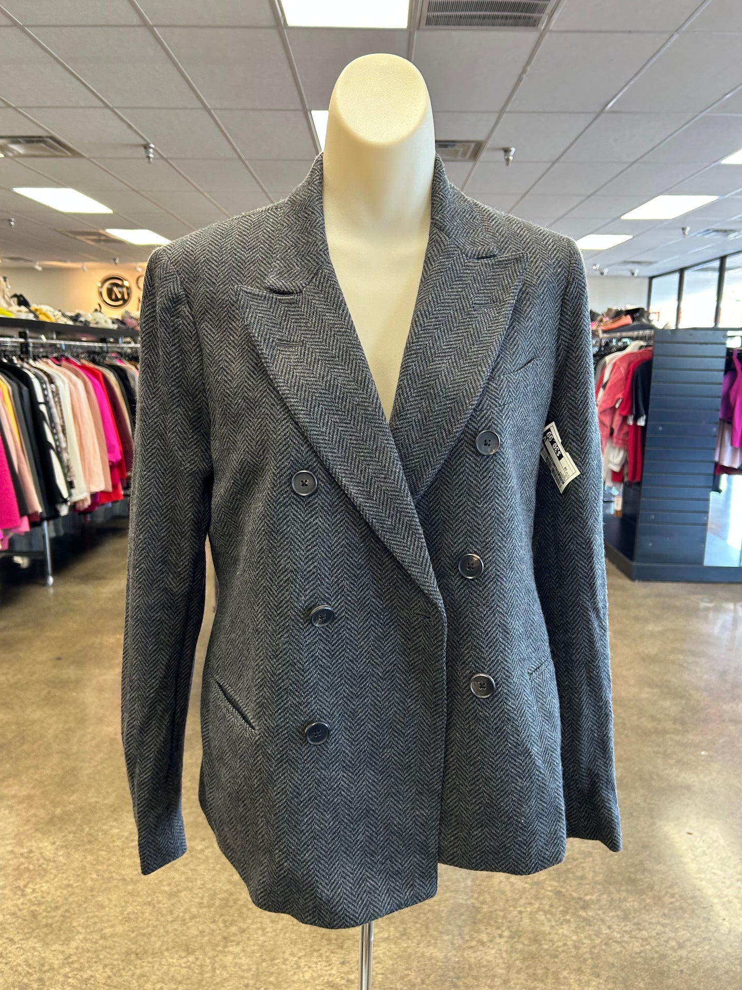 Blazer By Polo Ralph Lauren In Grey, Size:10