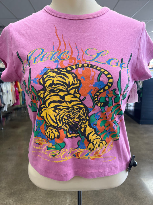 Top Ss By Urban Outfitters In Pink, Size:M