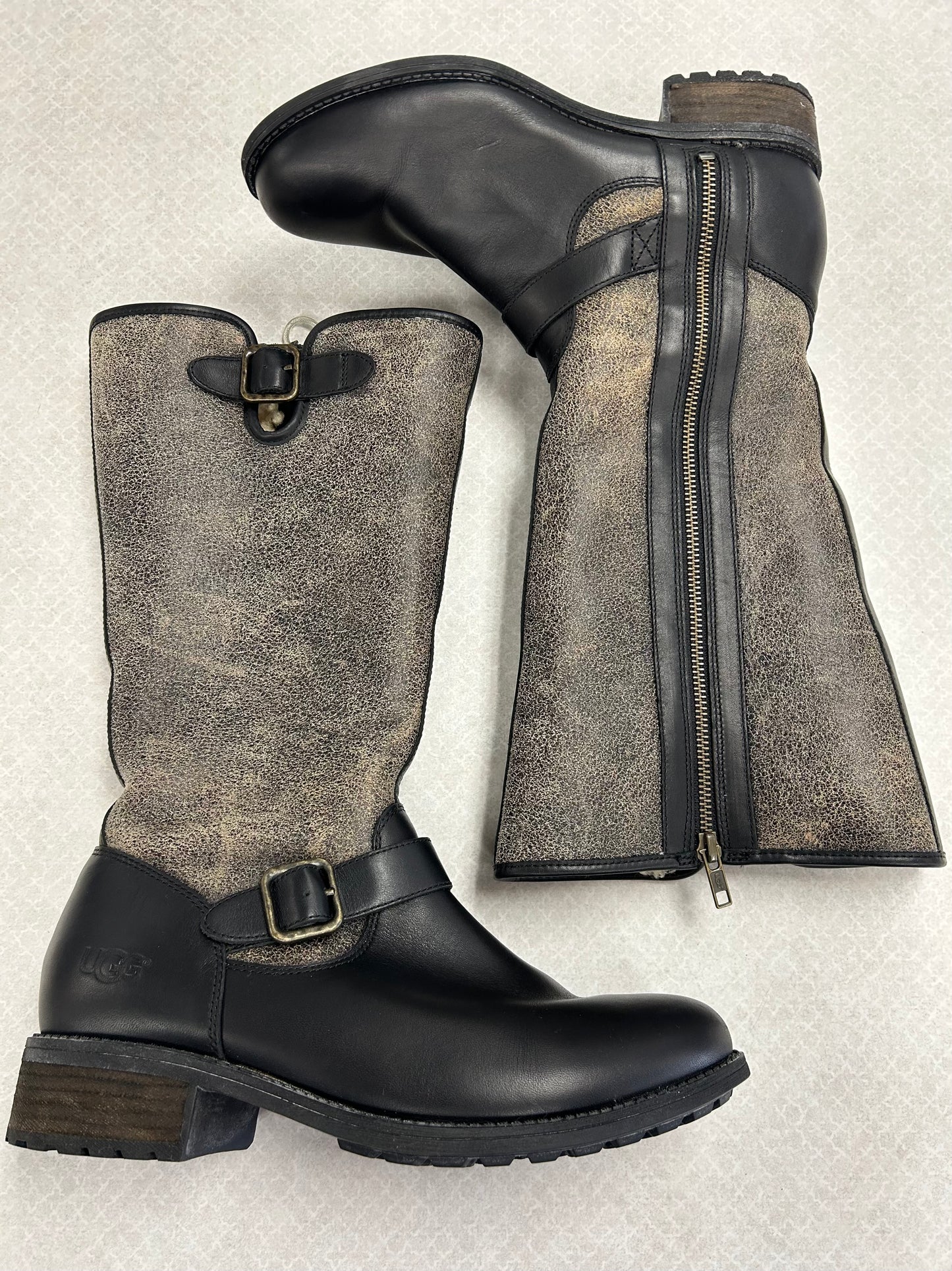 Boots Designer By Ugg In Black, Size:10