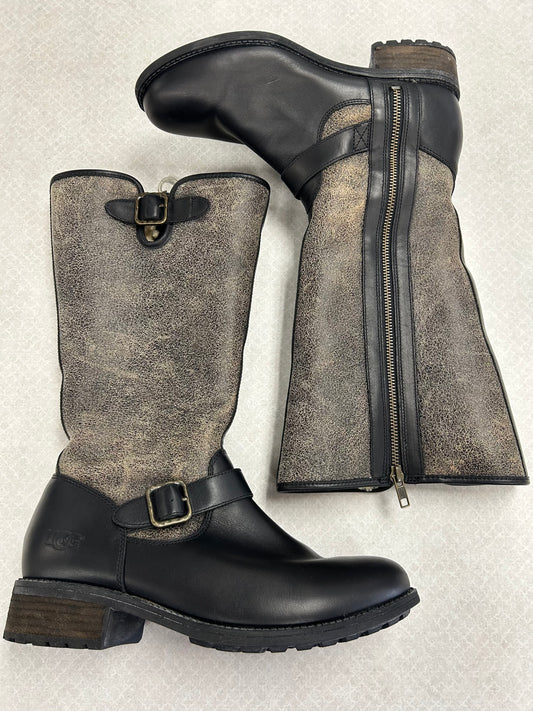 Boots Designer By Ugg In Black, Size:10