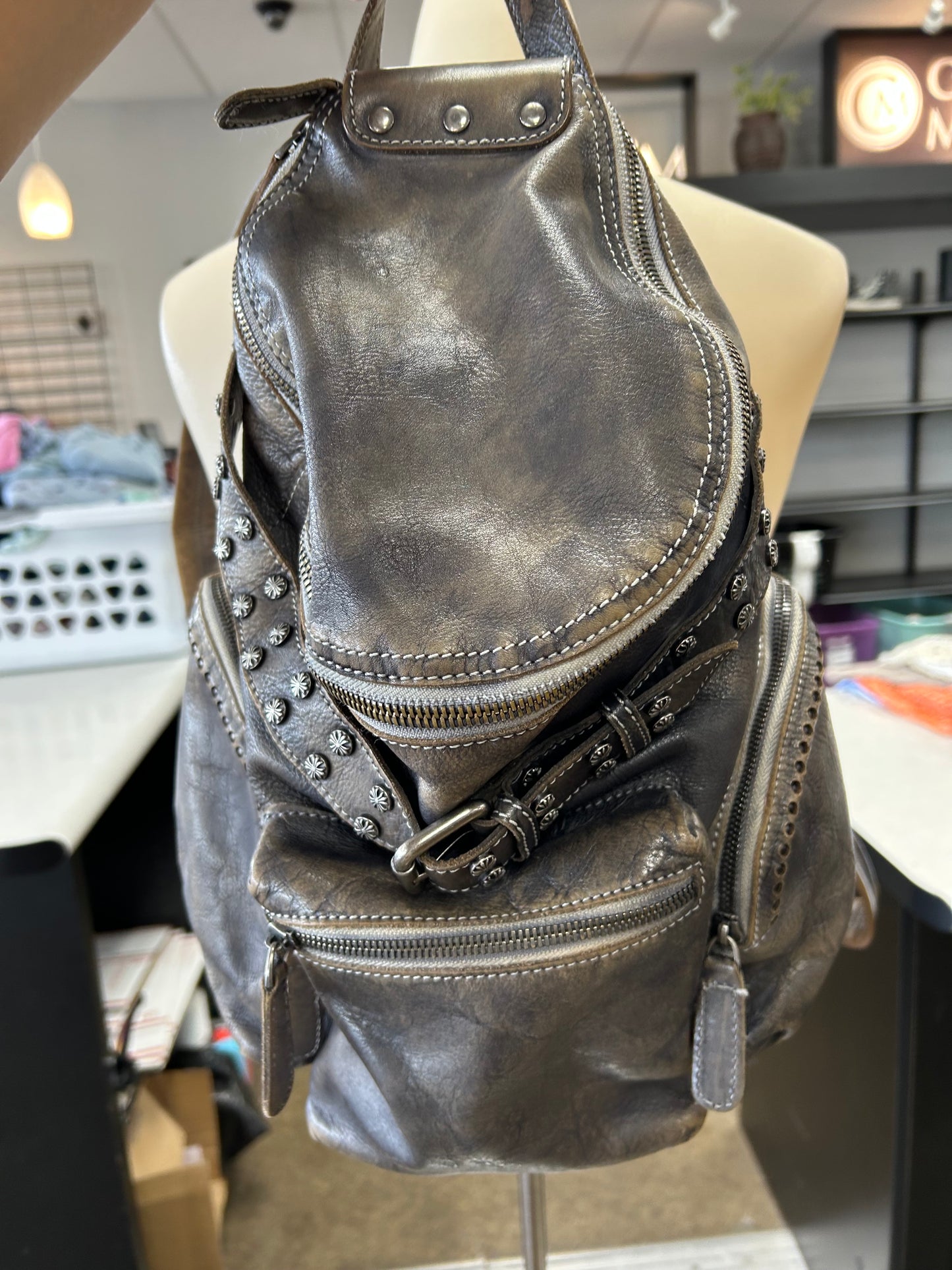 Backpack By Pol In Brown, Size:Large