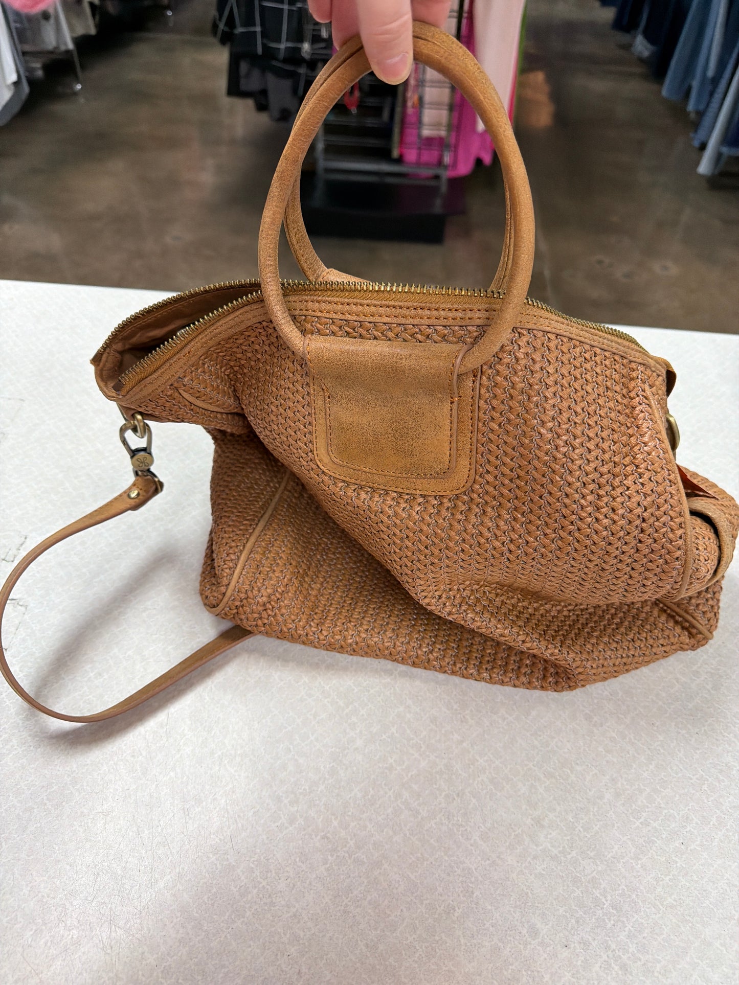 Handbag By Hobo Intl In Tan, Size:Large