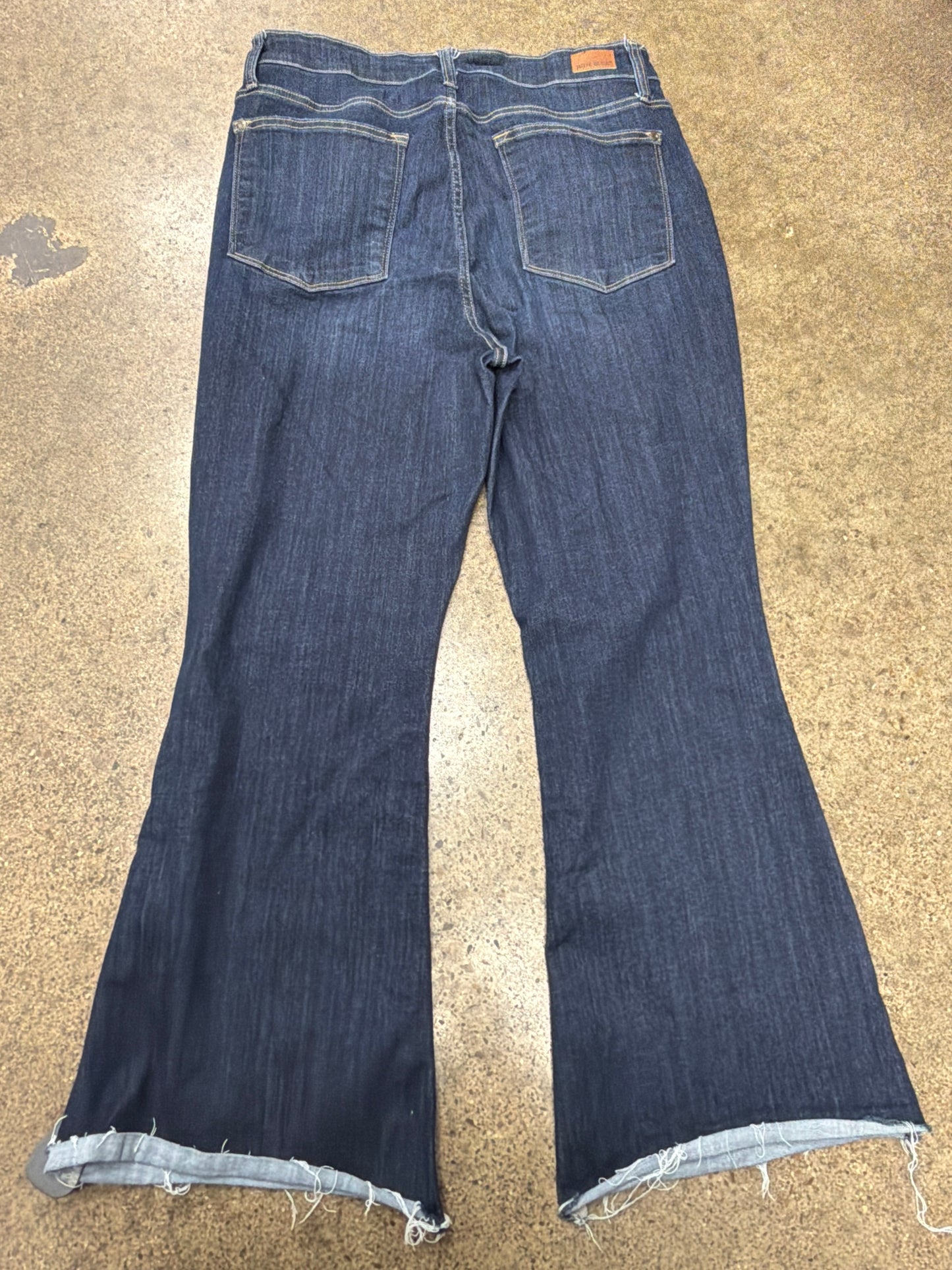 Jeans Flared By Judy Blue In Blue Denim, Size:16