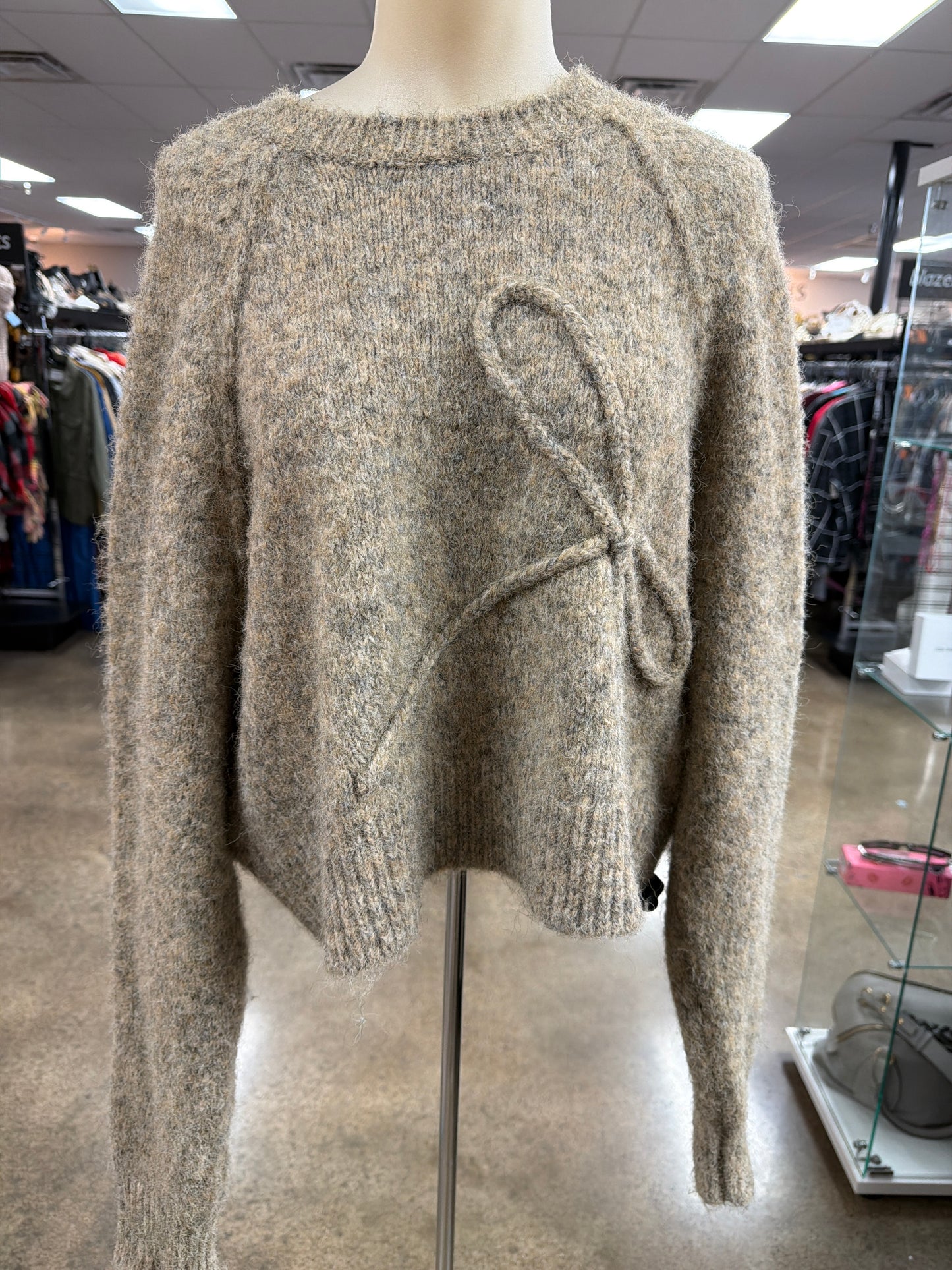 Sweater By American Eagle In Tan, Size:Xl