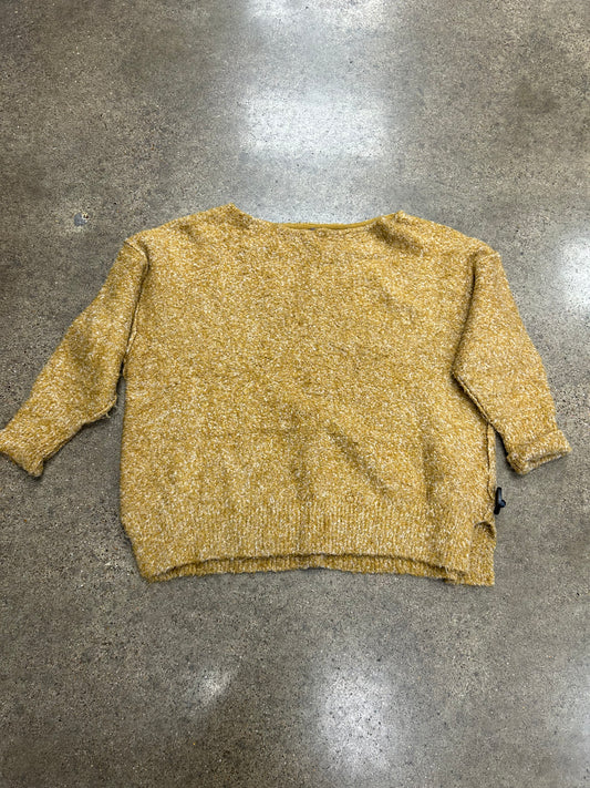 Sweater By Free People In Yellow, Size:M