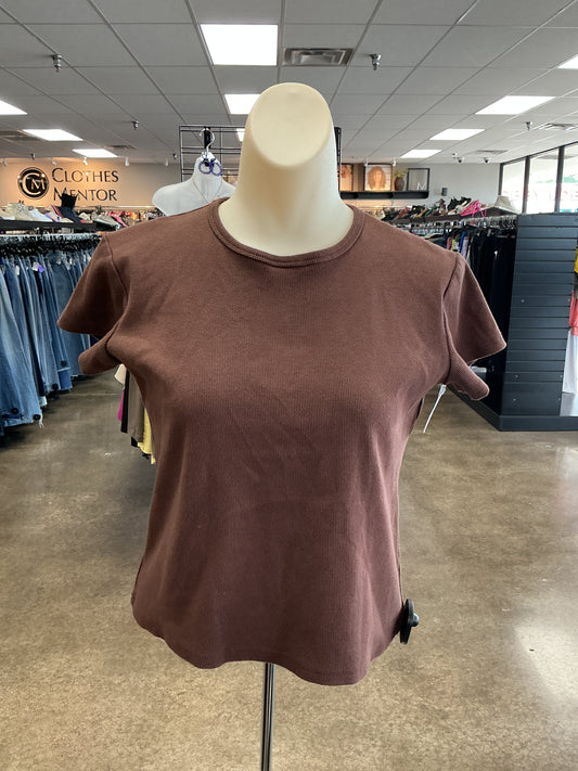 Top Ss By PARKE In Brown, Size:L