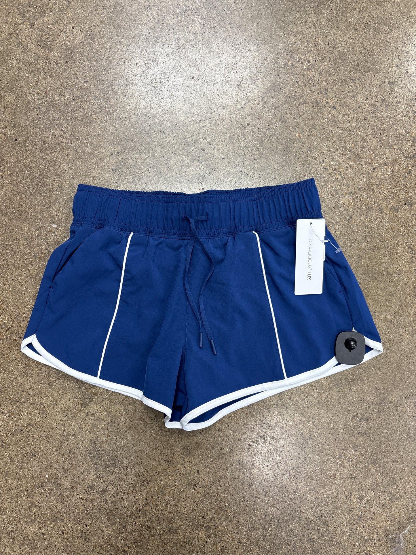 Athletic Shorts By Yogalicious In Blue, Size:Xs