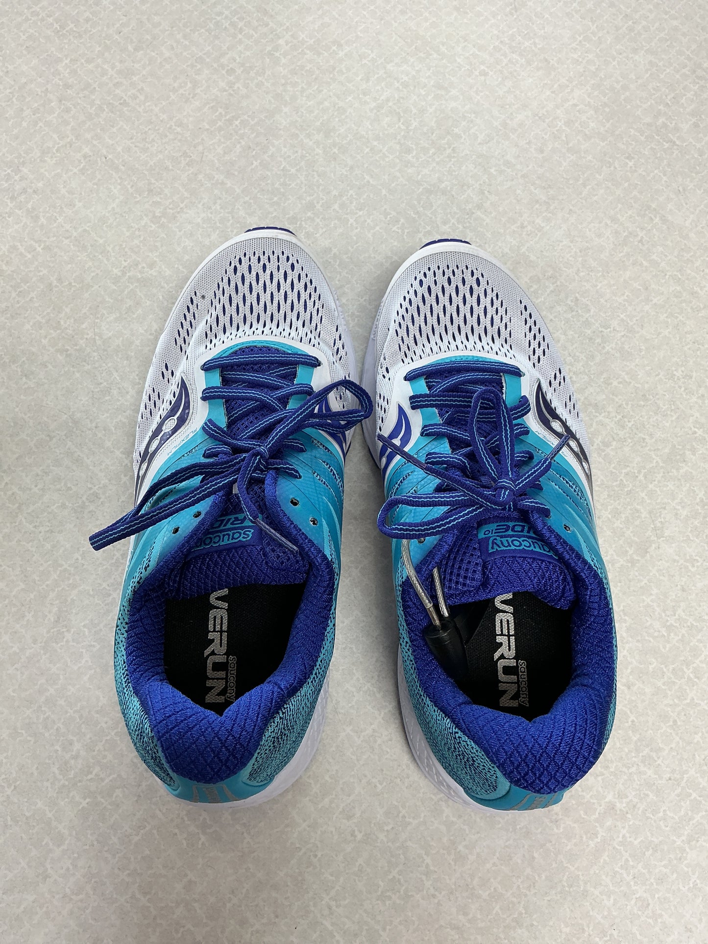 Shoes Athletic By Saucony In Blue & White, Size:8.5