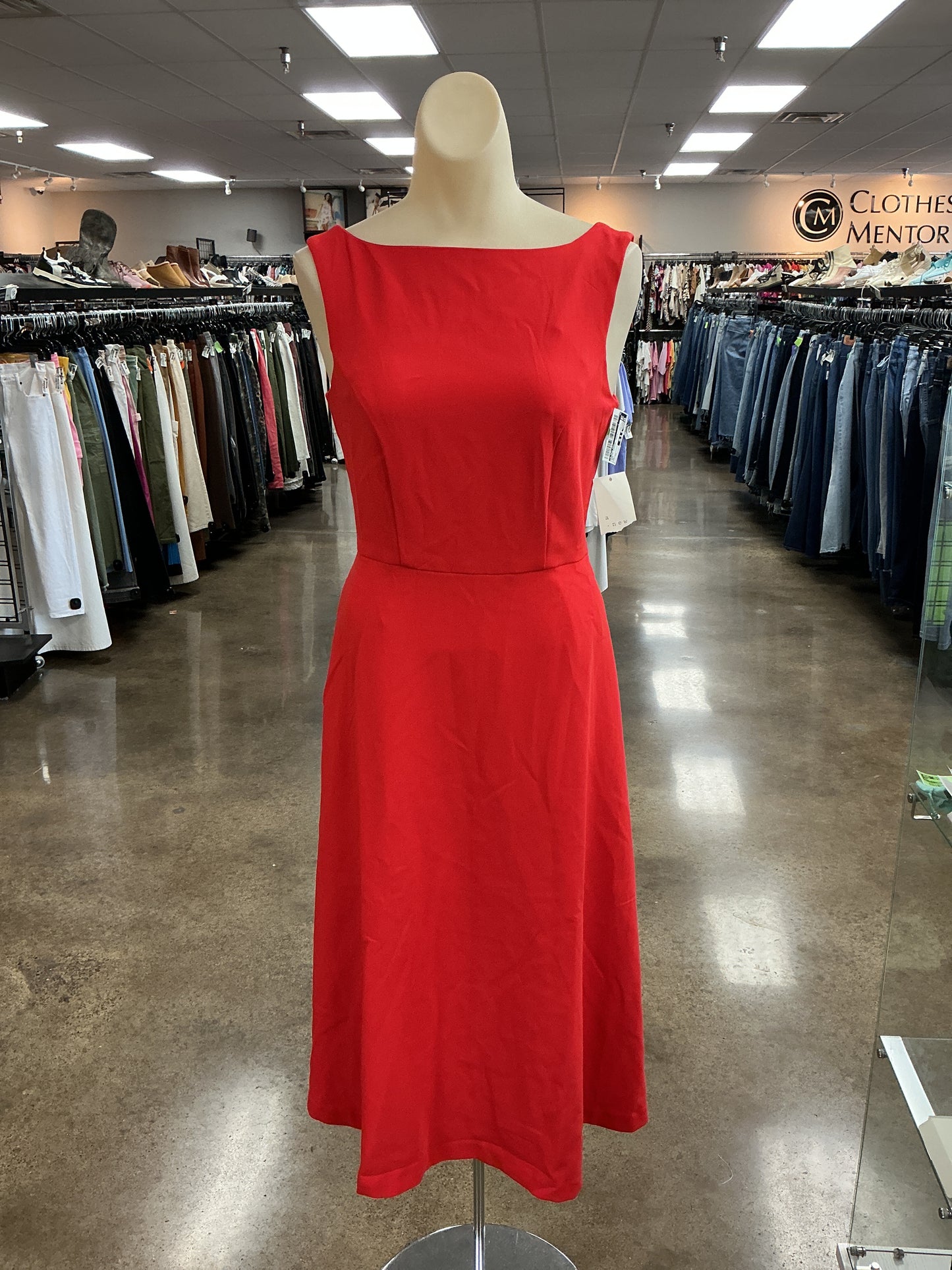 Dress Casual Maxi By A New Day In Red, Size:Xs