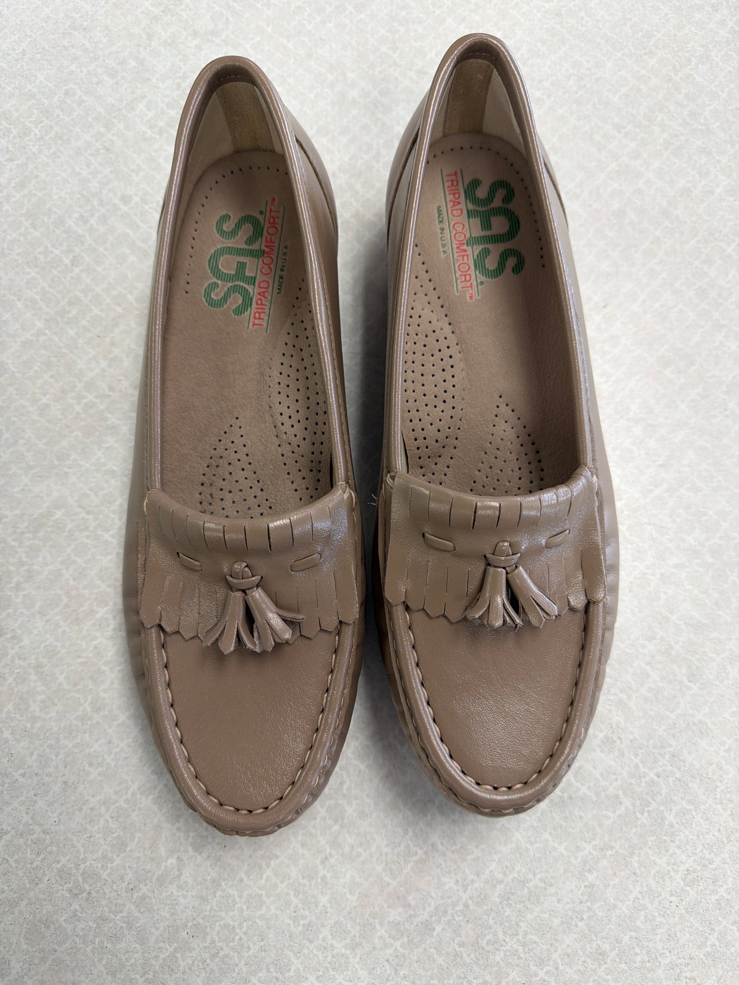 Shoes Flats By Sas In Tan, Size:7